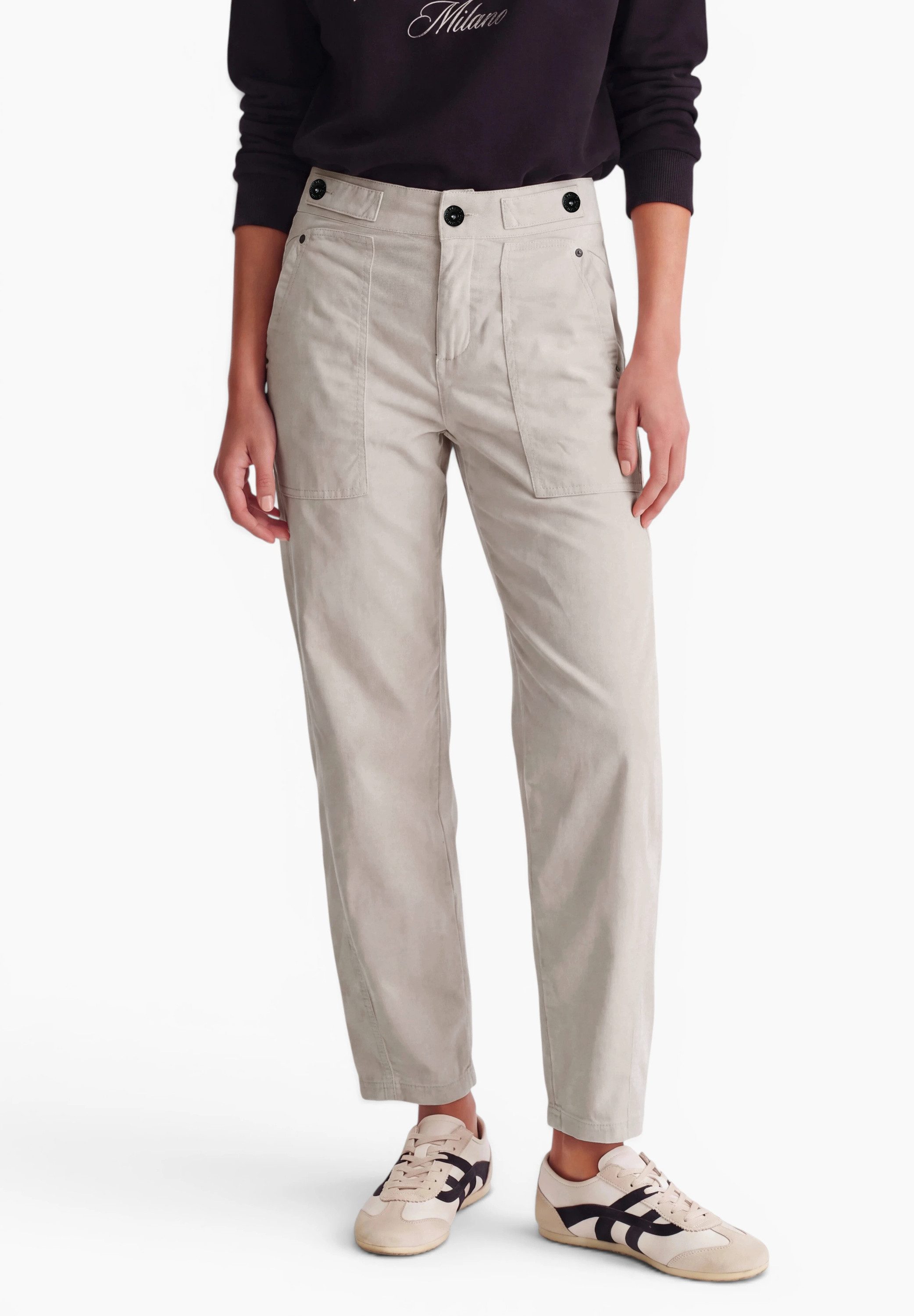 STREET ONE STUDIO Cordhose in Cord-Optik