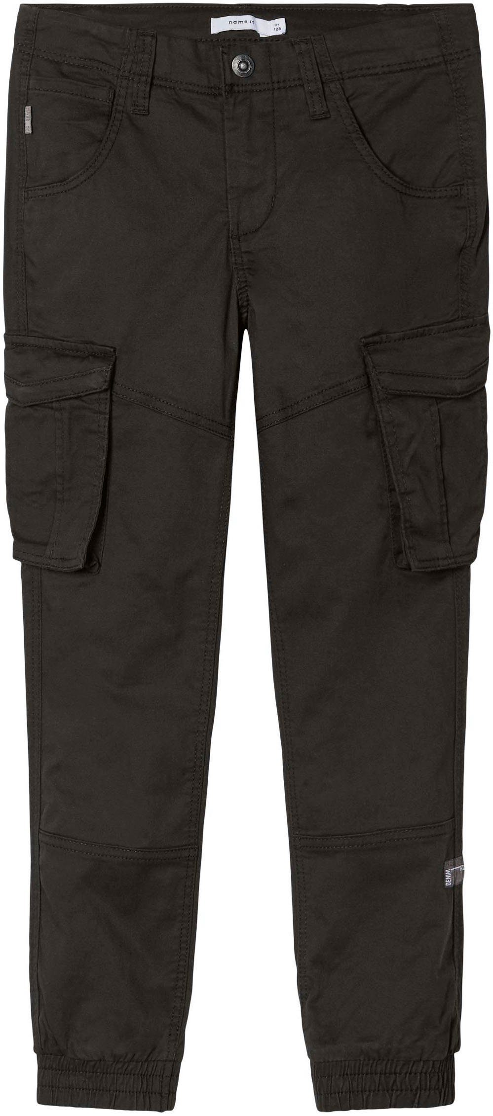 TWI It PANT NKMRYAN Black R NOOS 2222-BA Name CARGO Cargohose