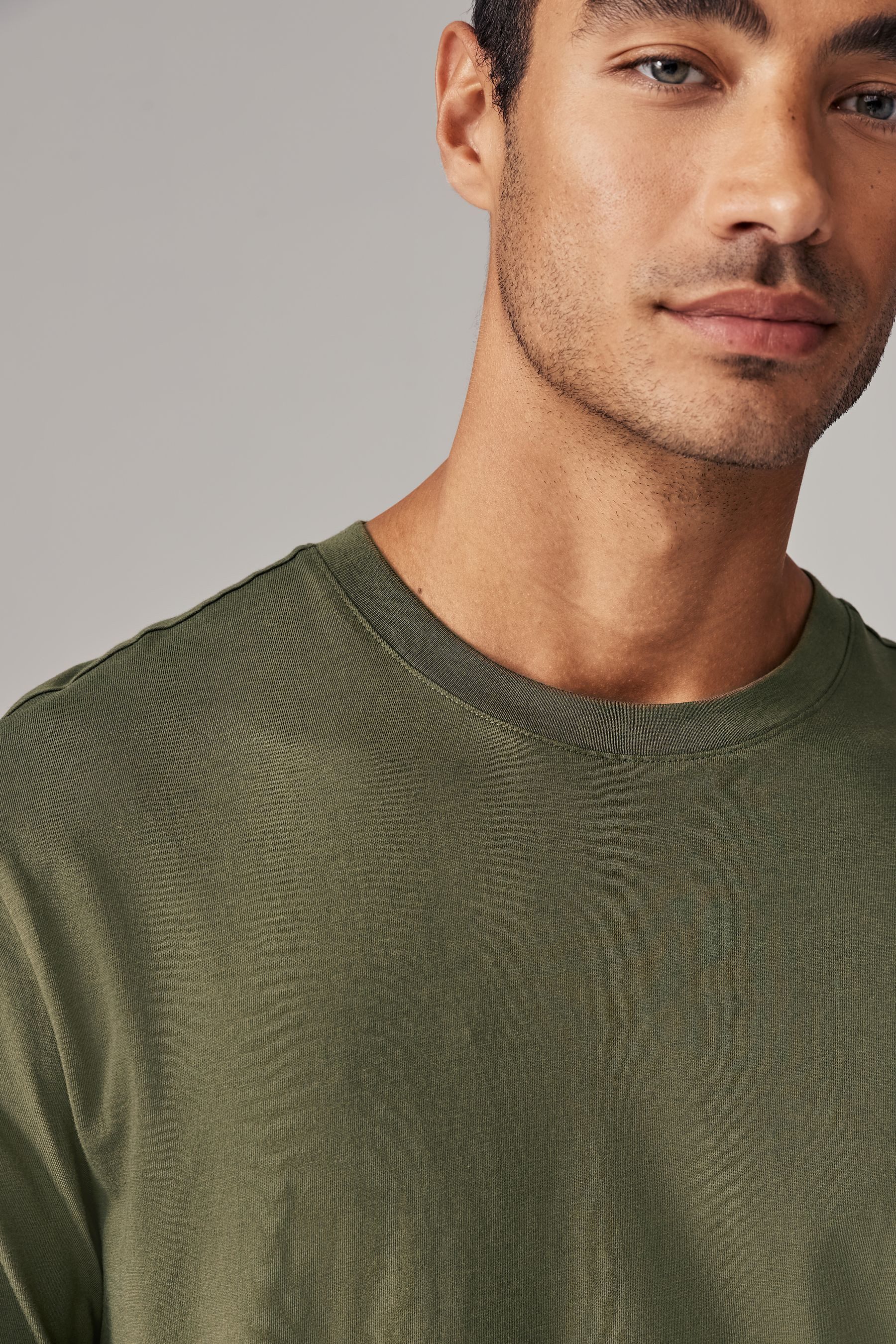 Next Langarmshirt Rundhalsshirt – Regular Fit (1-tlg)