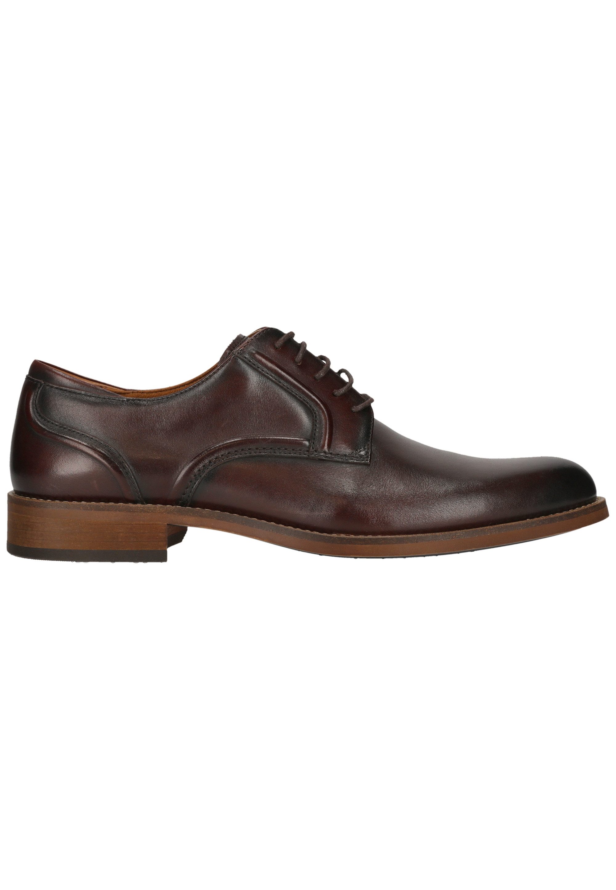 Clarks CraftRemi Lace Schnürschuh mit feiner Rippstruktur
