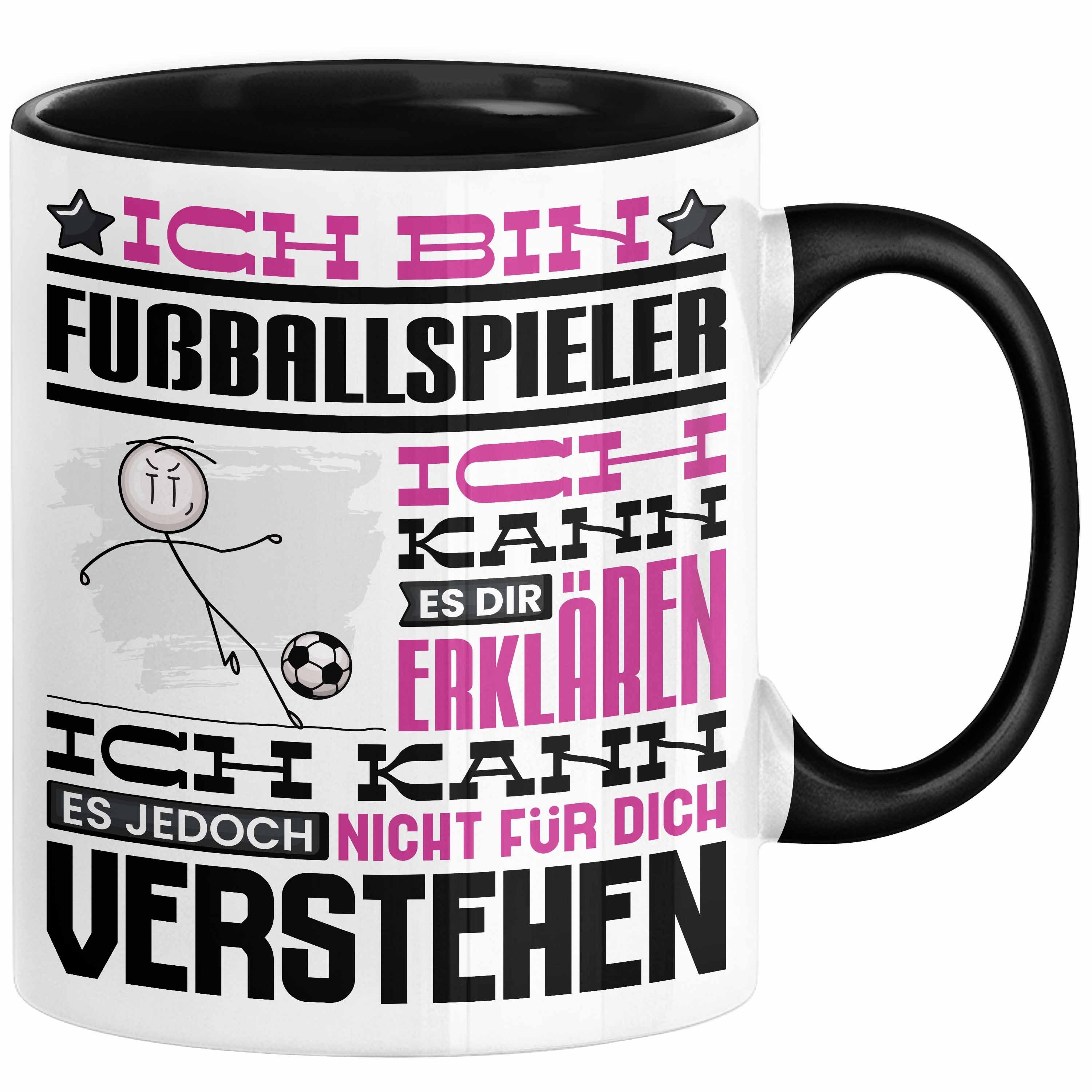 Trendation Tasse Fußballspieler Geschenk Kaffee-Tasse Geschenkidee für Fußballspieler I