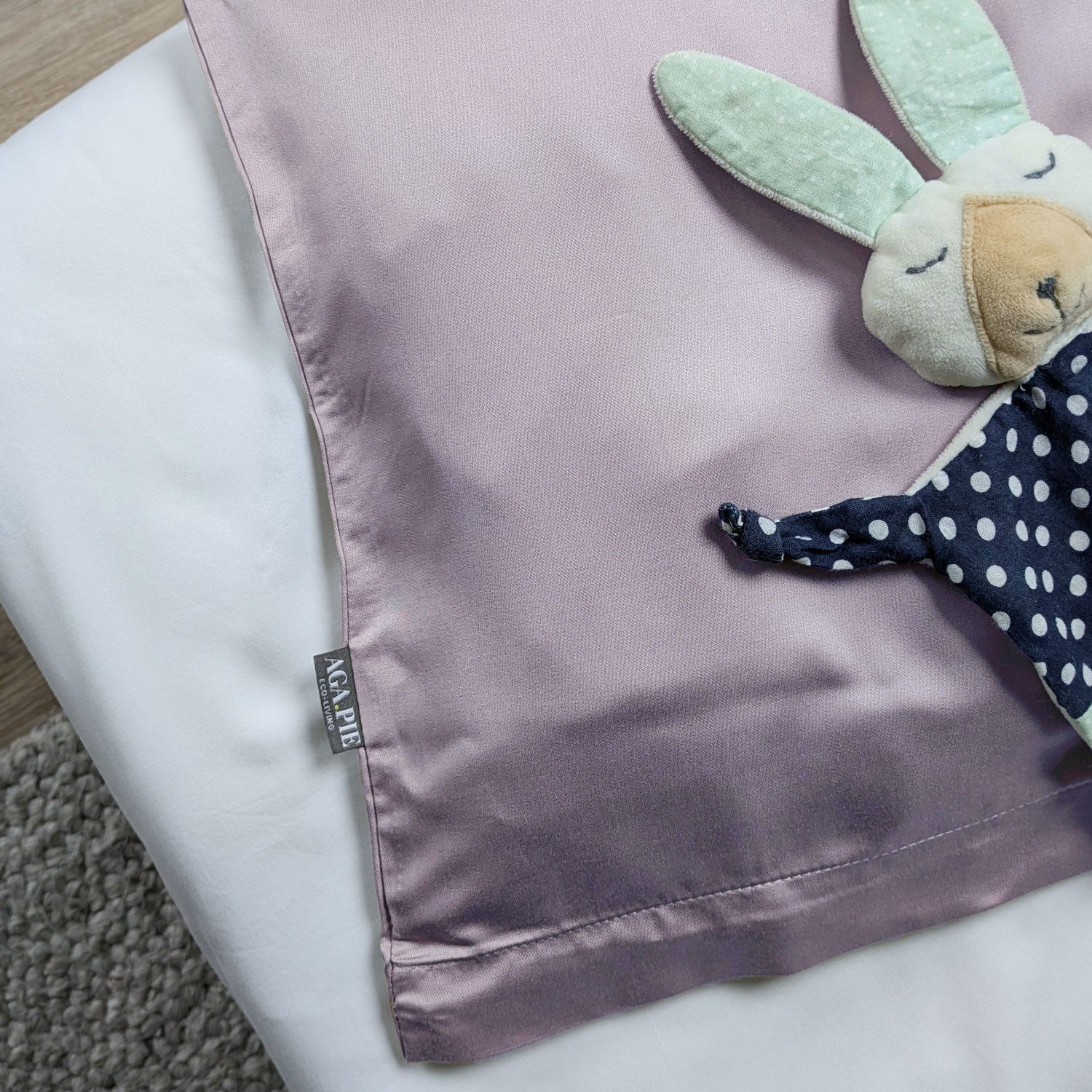 AGA.PIE Kissenbezug Bambus Lyocell Kopfkissenbezug, gewebt in feinster Sati günstig online kaufen