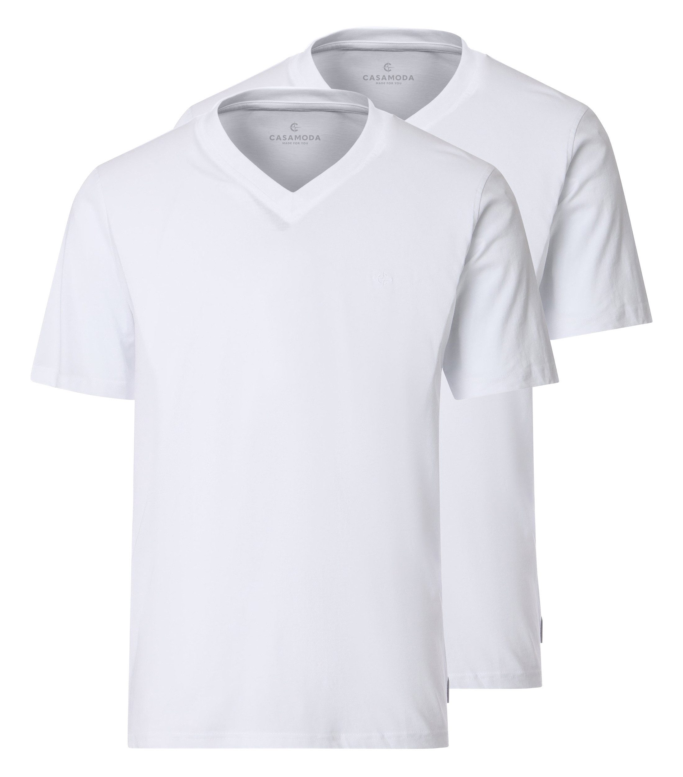 CASAMODA T-Shirt CASAMODA T-Shirt Doppelpack uni