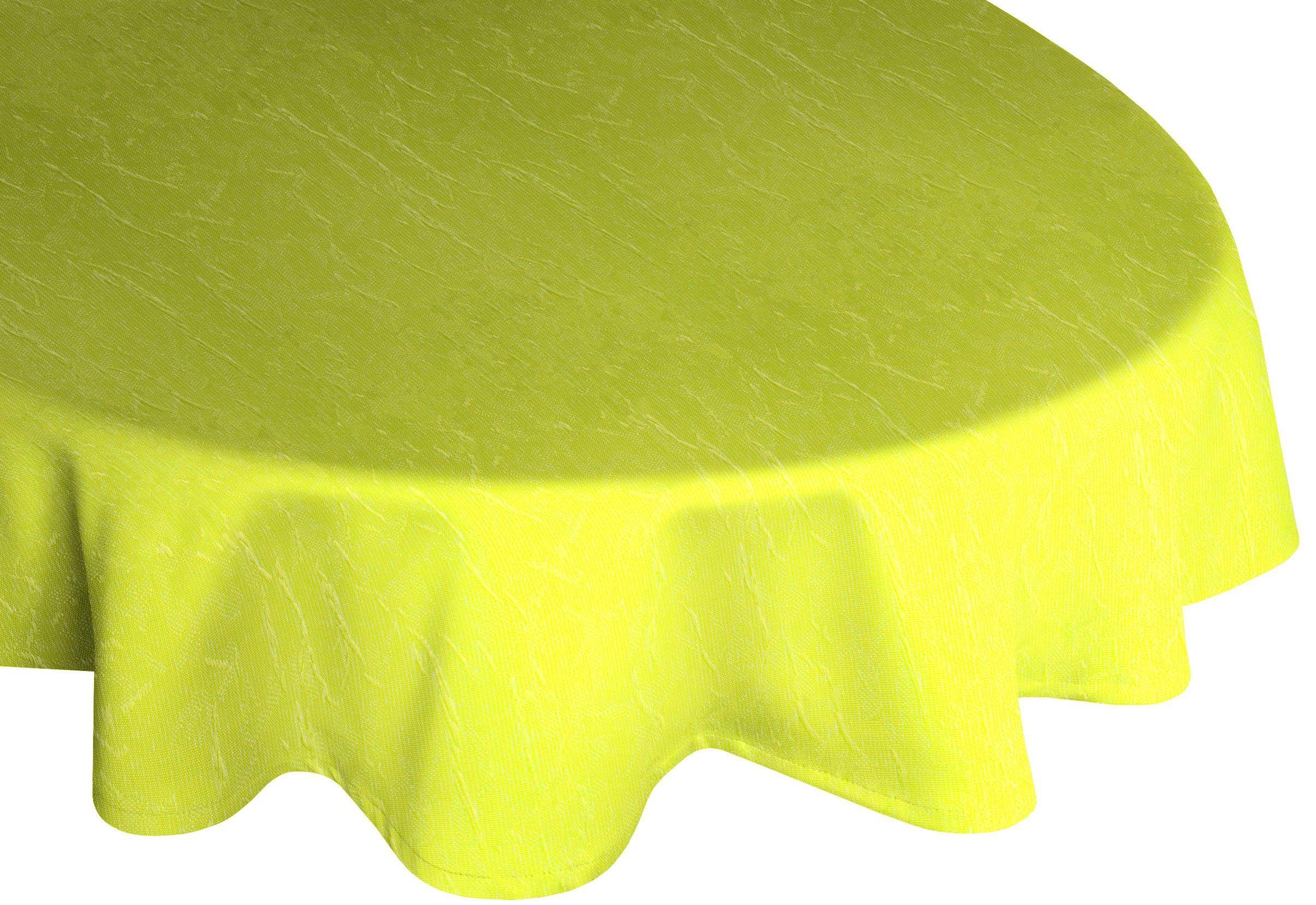 Wirth Tischdecke Lahnstein, oval limone