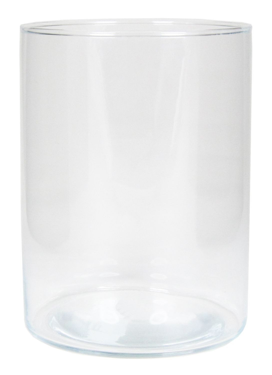 INNA-Glas Dekovase Zylinder Dekovase Sanny aus Glas, klar, 20cm, Ø15,1cm