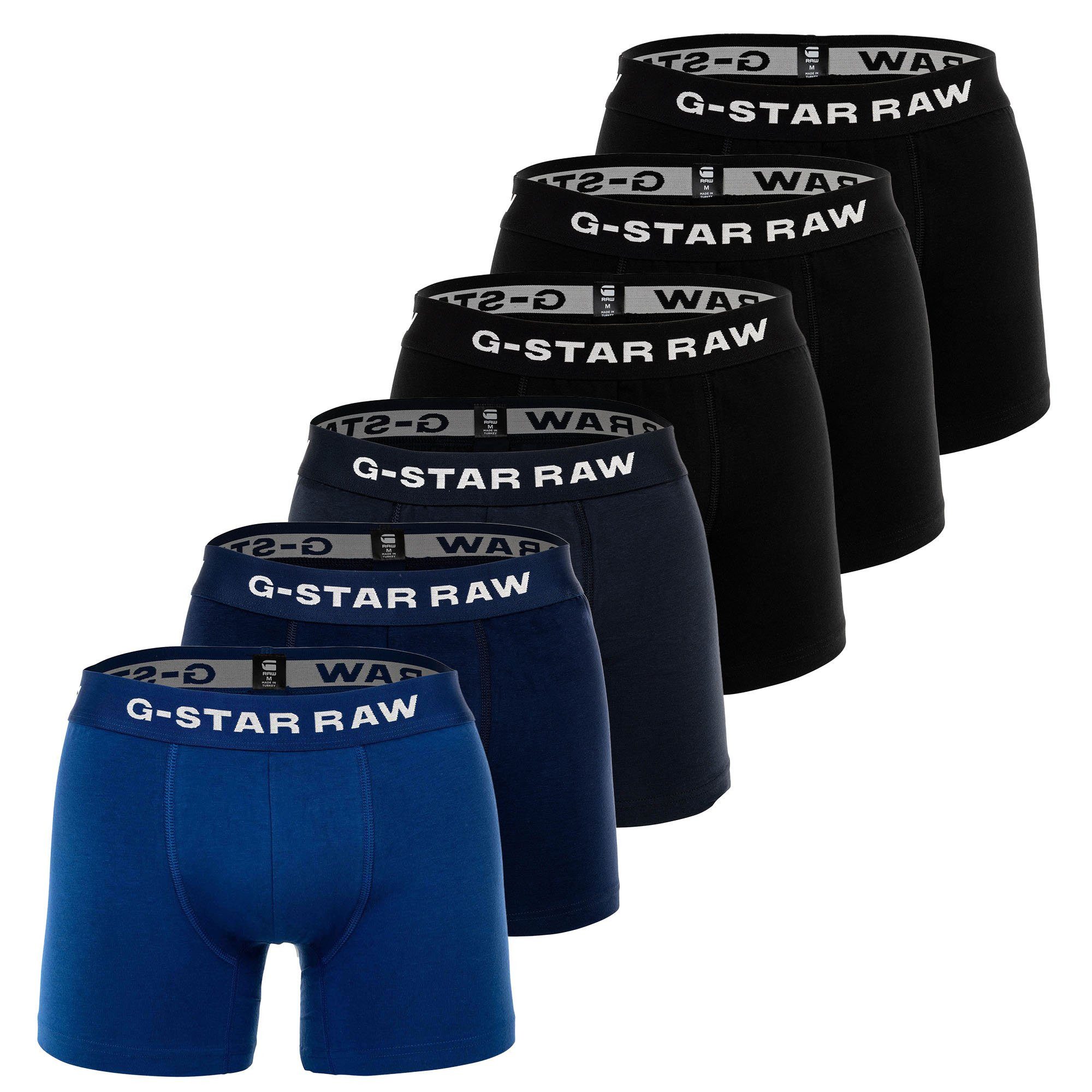 Boxer Herren Boxershort 6er Pack Baumwollmischung