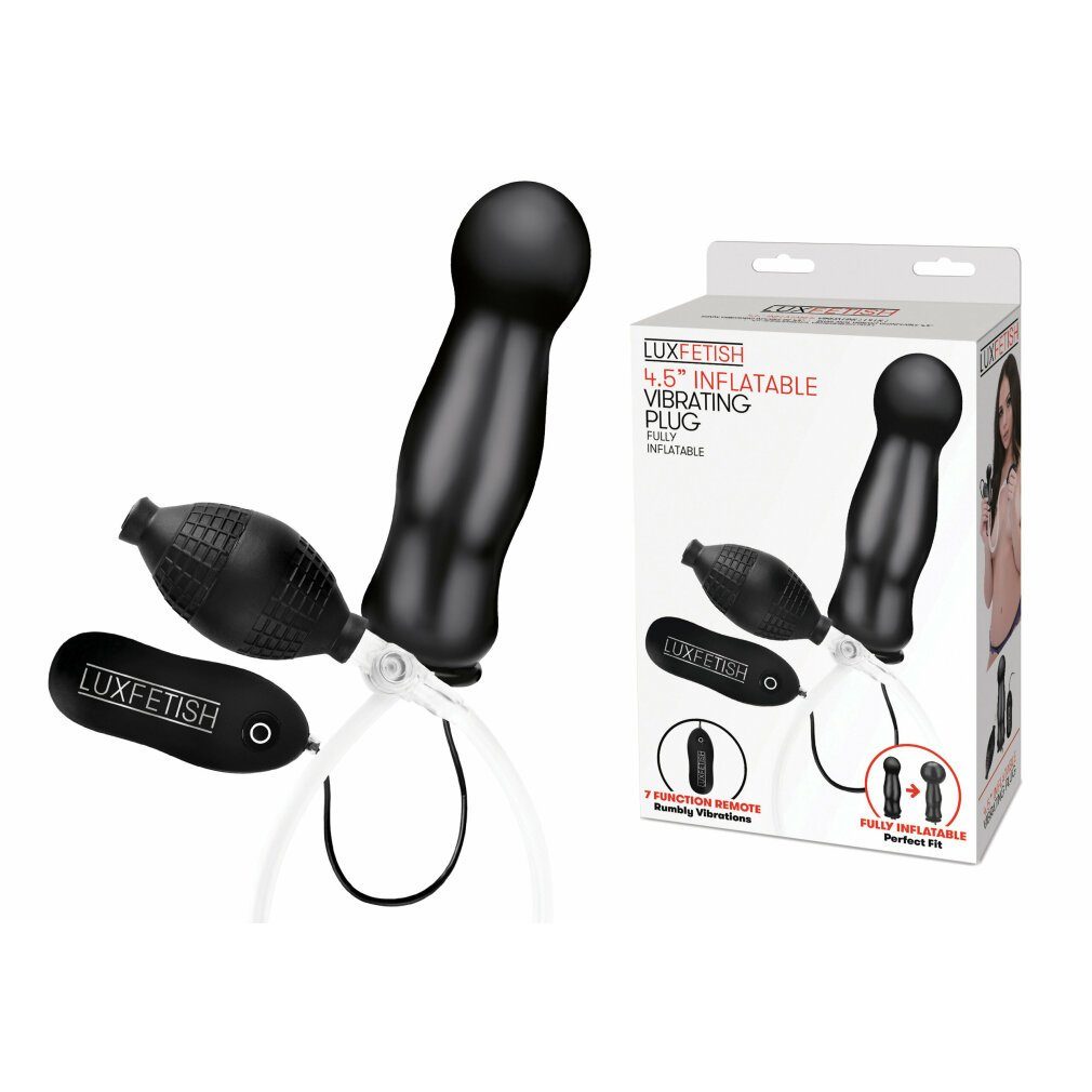 Fetish Vibrating Butt 4,5? Lux FETISH Analplug Inflatable Plug LUX