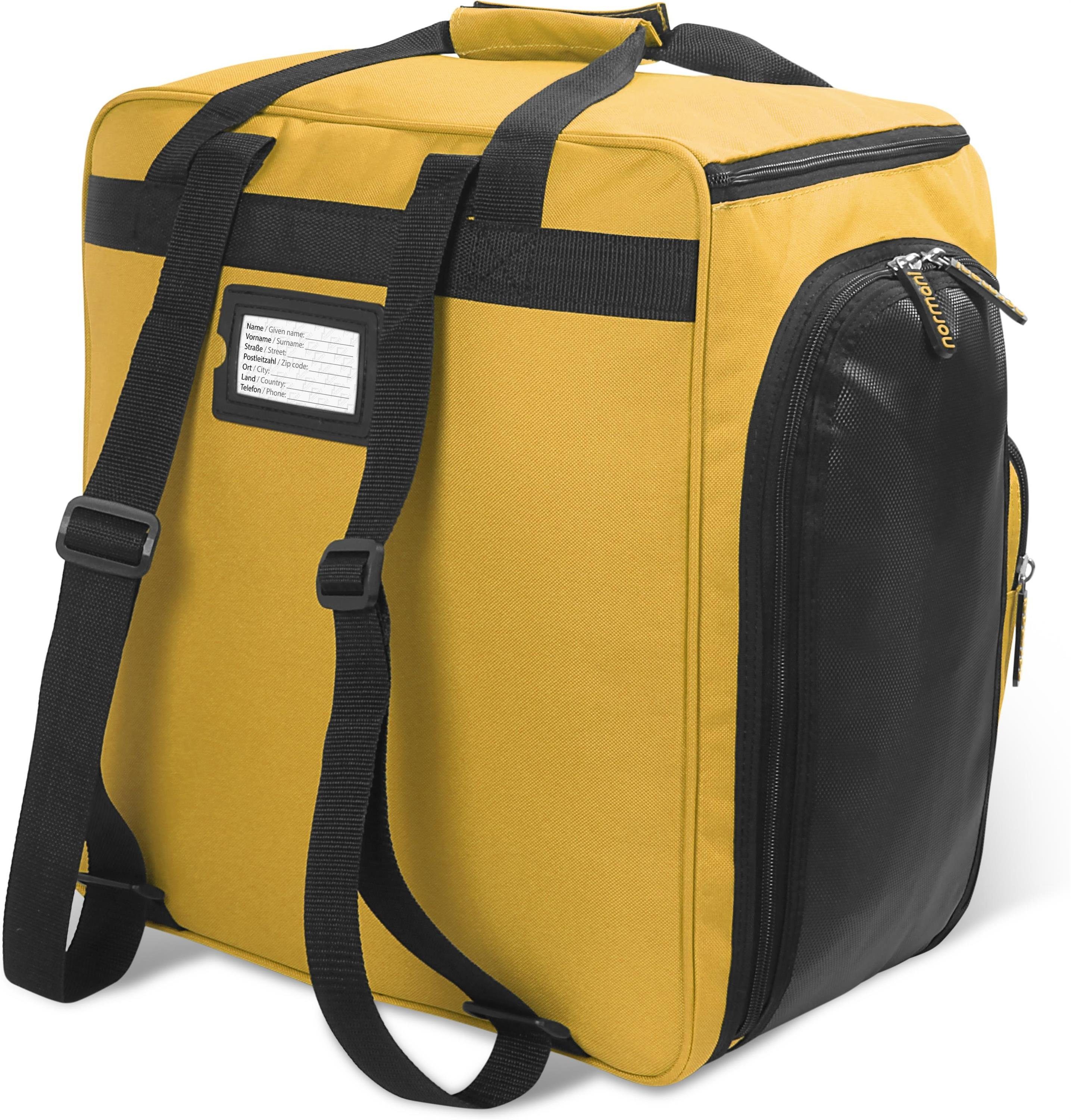 normani Sporttasche Skitasche 53 l Alpine Depo, Skischuhtasche mit separatem Helmfach und Rucksackfunktion