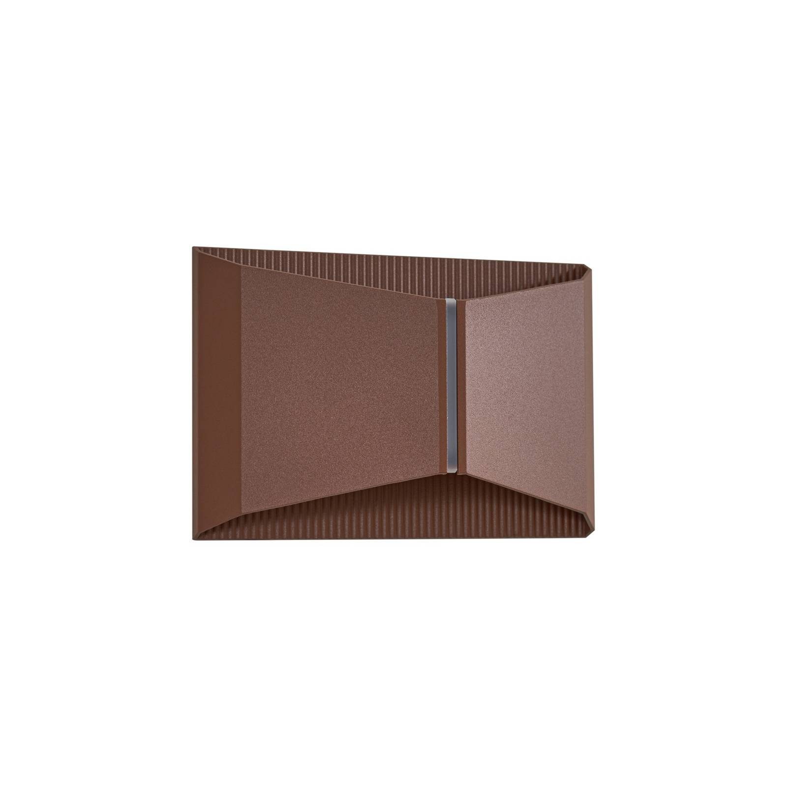 Lindby Außen-Wandleuchte Anlira, LED 9 W gesamt, warmweiß