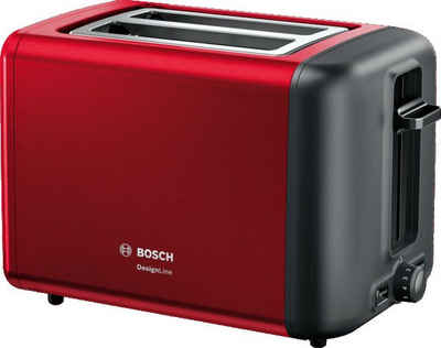 BOSCH Toaster TAT3P424DE DesignLine, 2 kurze Schlitze, 820 W