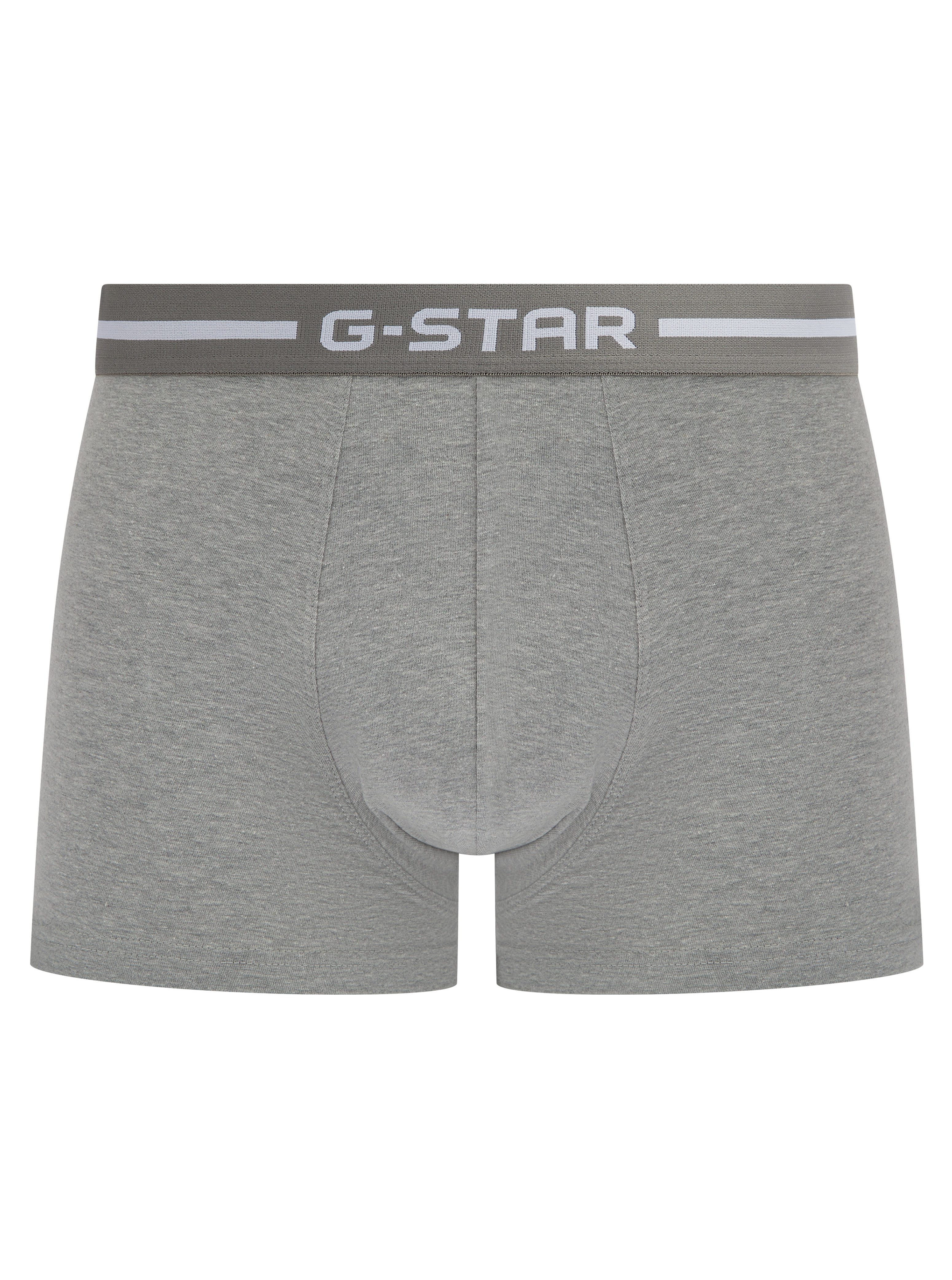 G-STAR Boxershorts ACRE, 3 PACK TRUNKS (Packung, 3-St) mit Logo-Bund