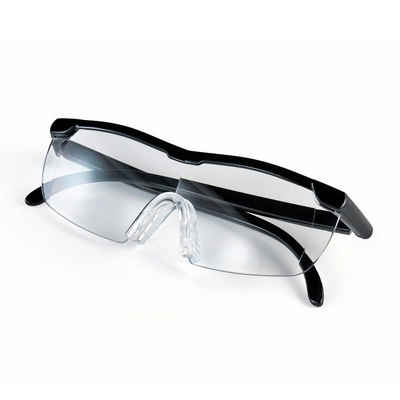 EASYmaxx Lupenbrille, Vergrößerungsbrille schwarz