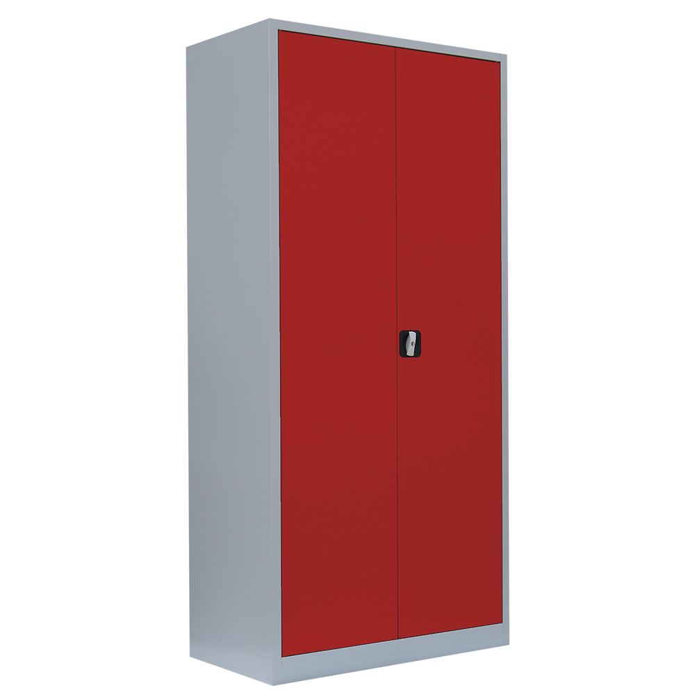 Steelboxx Mehrzweckschrank Metallschrank abschließbar Aktenschrank Büroschrank 195x92,5x60cm (1-St) Mehrzweckschrank abschließbar