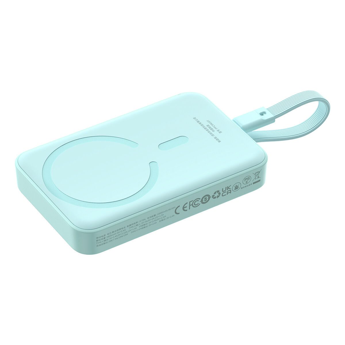 Baseus Mini MagSafe 10000 mAh 30 W Powerbank mit 60 W 0,3 m Kabel Powerbank