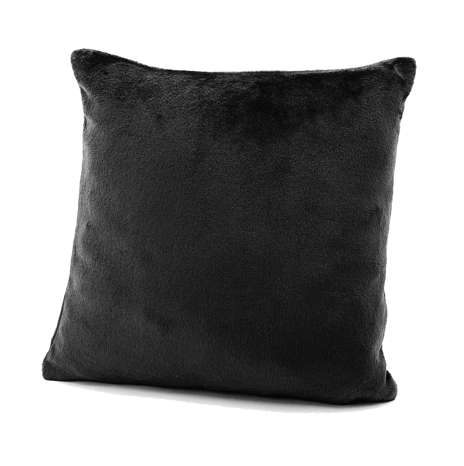 heimtexland Dekokissen Flanell Soft Kuschelkissen Plüsch Kissenbezug, super weich und flauschig, Allergiker geeignet, atmungsaktiv