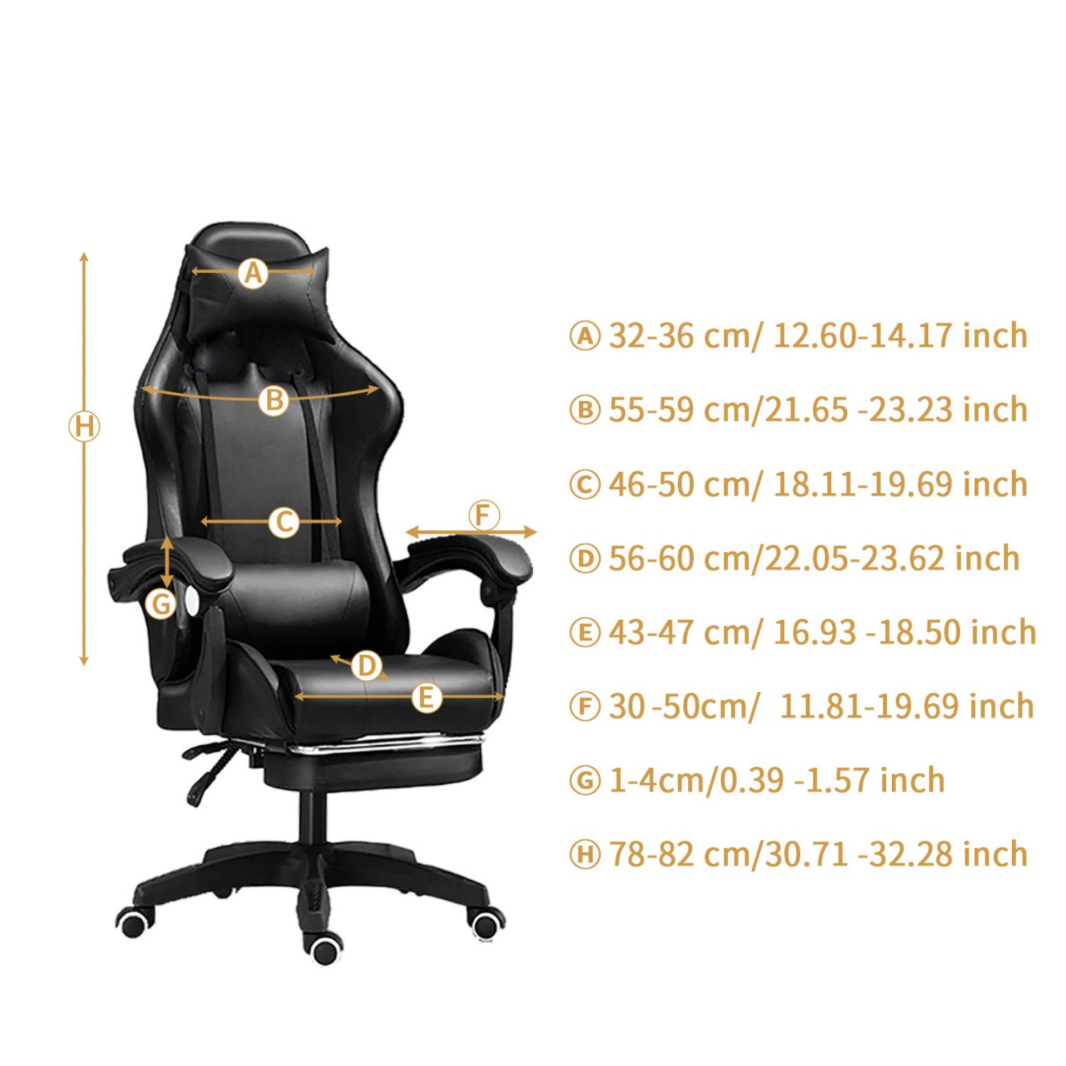 BYSURE Bürostuhlhusse, Elastischer Gaming-Stuhlbezug für staubdichten günstig online kaufen