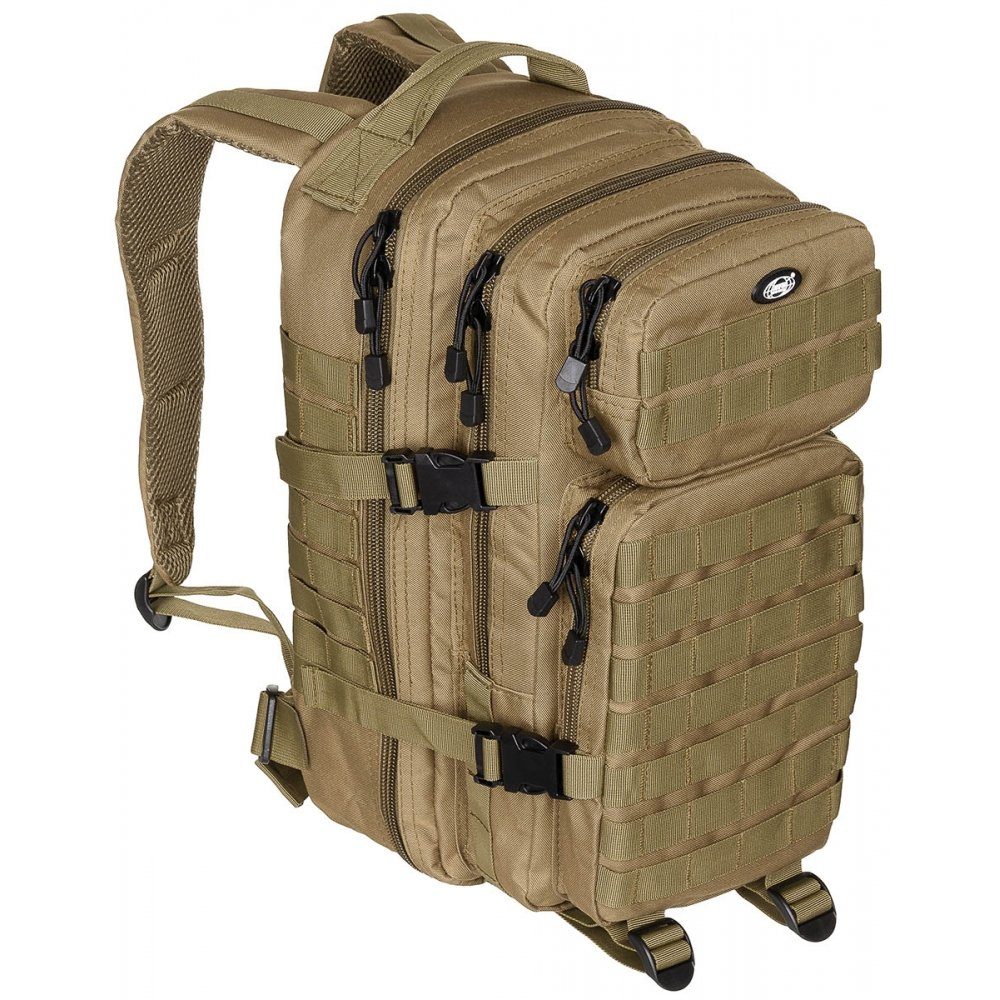 Rucksack, I, tan MFH coyote Wanderrucksack US (Packung) Assault