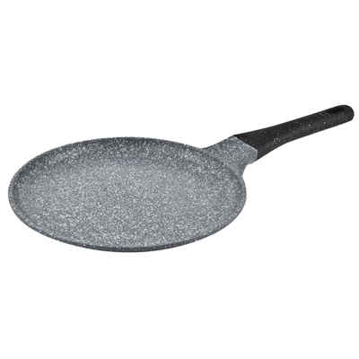 EUROHOME Crêpepfanne Aluminiumguss Crêpespfanne - Pfanne Induktion für alle Herdarten, Druckguss (1-tlg., Pfanne Ø26 cm, induktionsgeeignet), Crepespfanne Induktion Antihaftbeschichtung