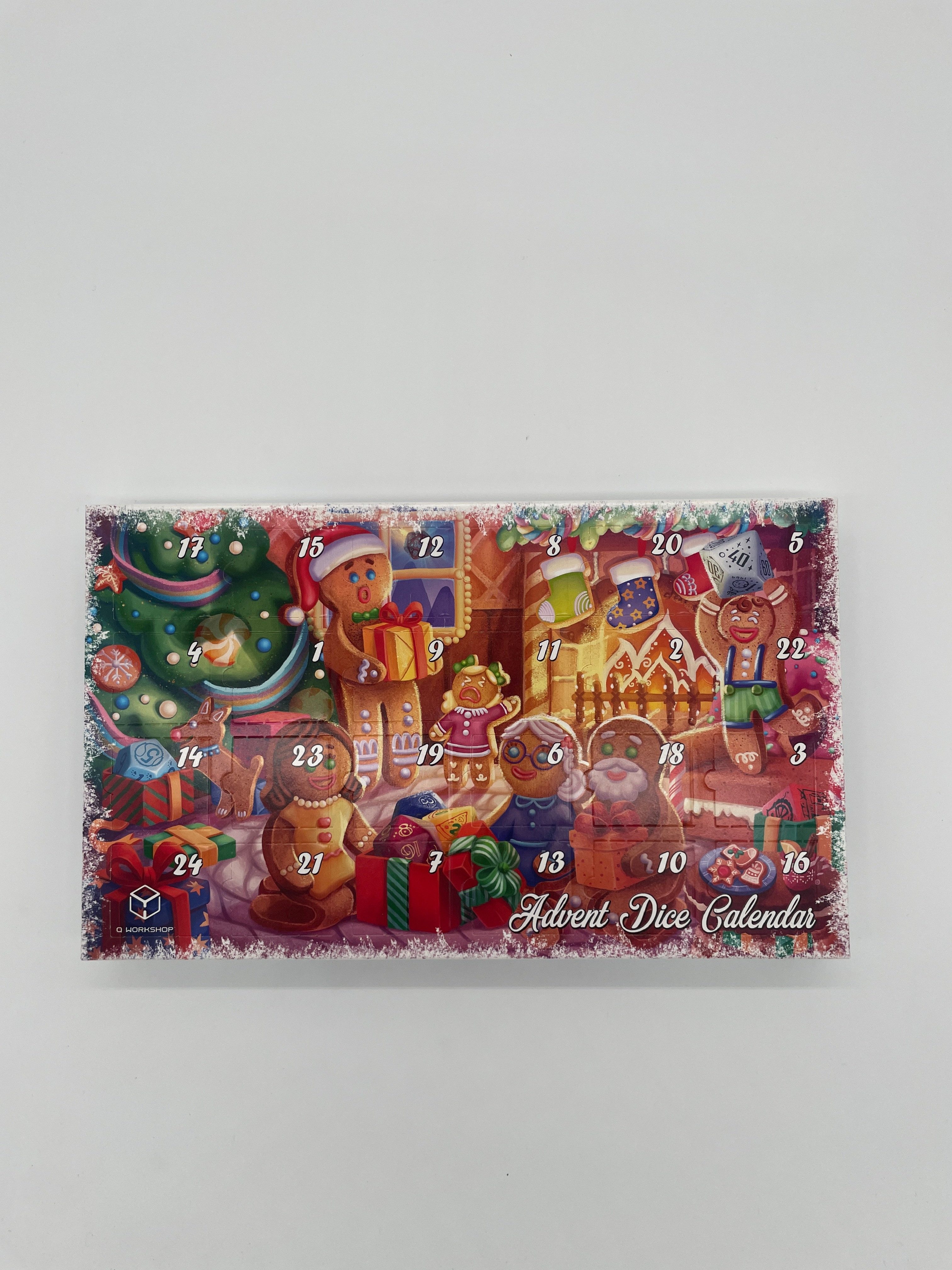 DUNGEONS & DRAGONS Игрушки-Adventskalender Advent Dice Calendar 2025 Würfel Weihnachten Pen & Paper (1-tlg)