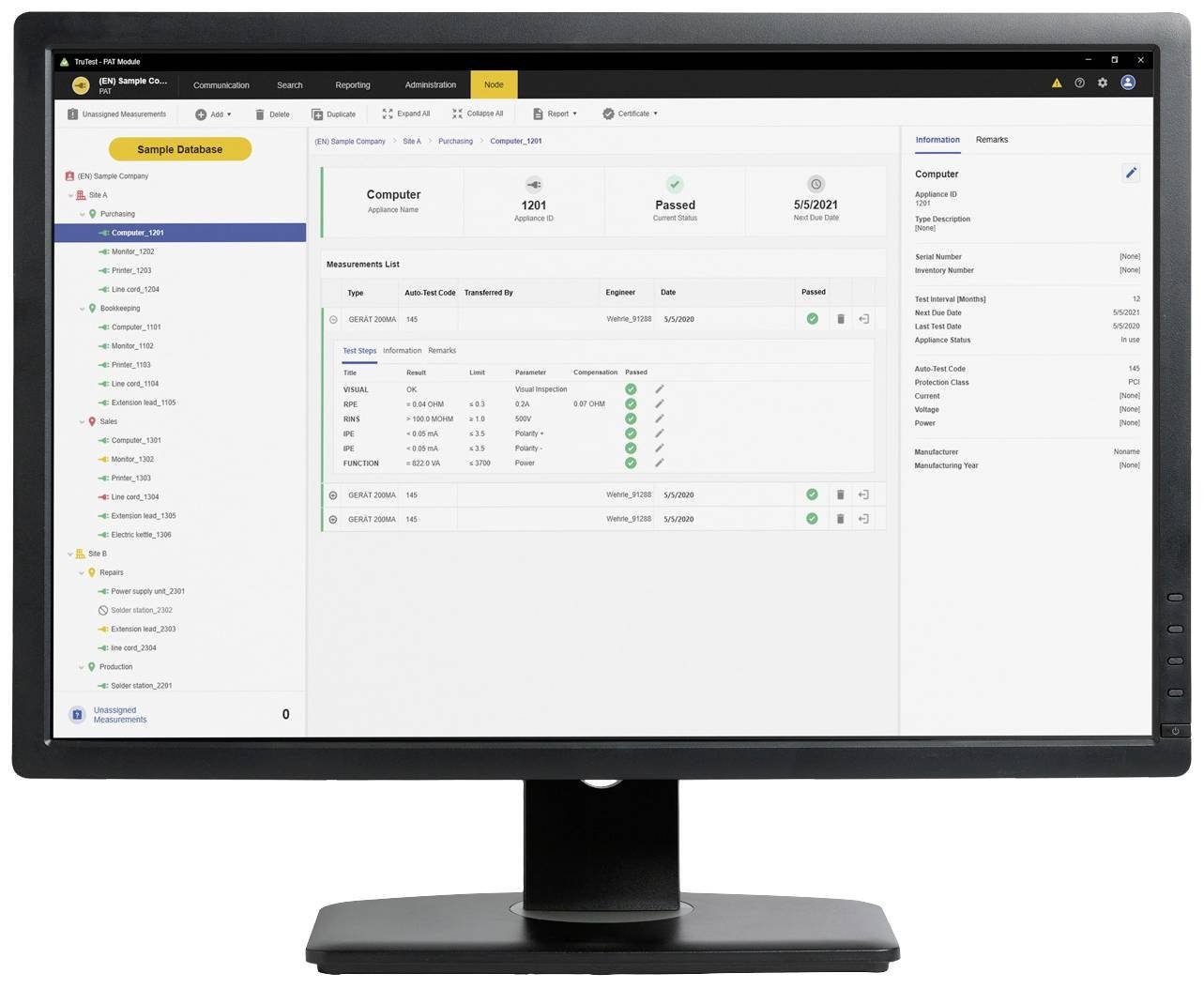 Fluke Multimeter »Fluke FLK-TRUTEST-ADV Mess-Software Passend für Marke ...