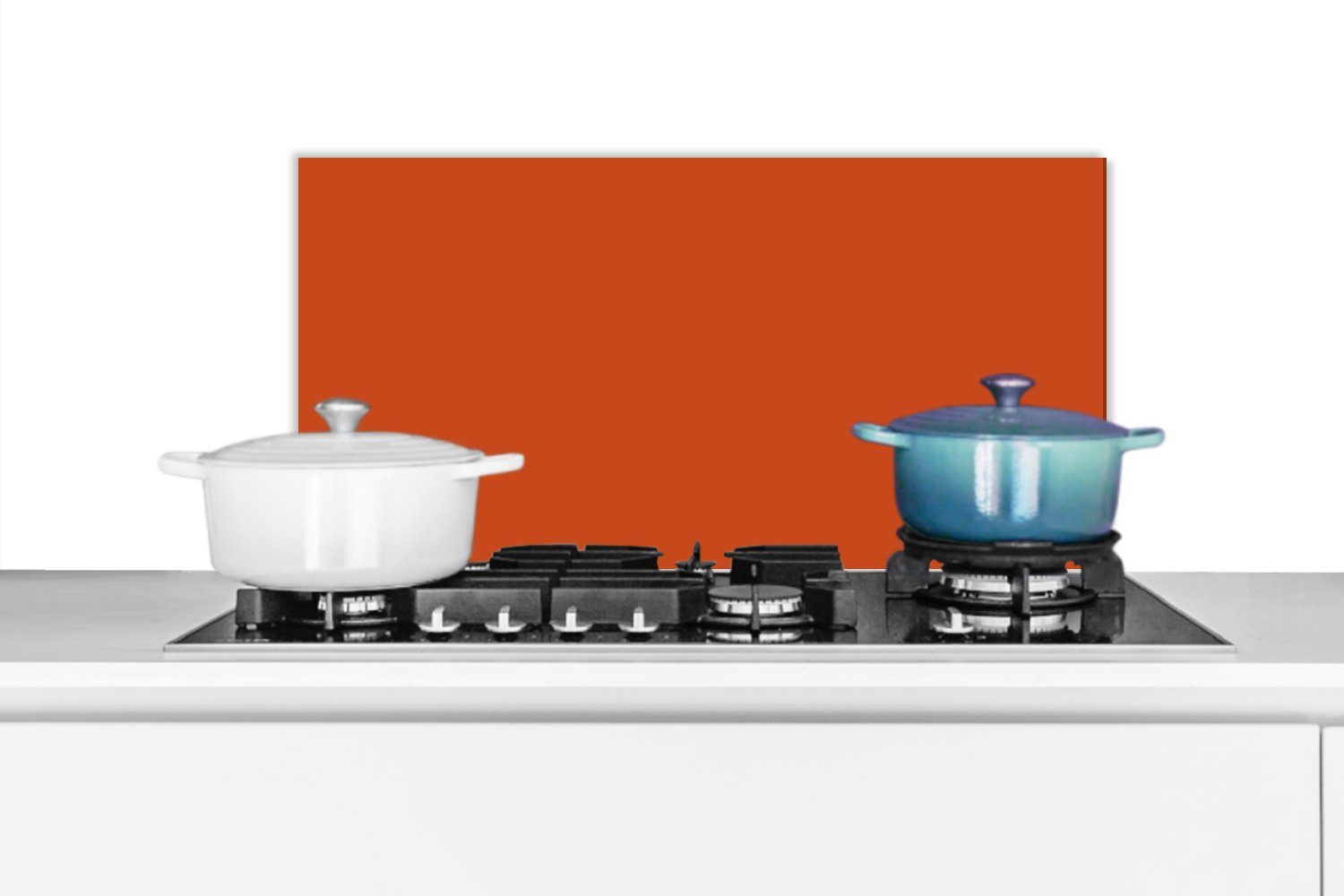 MuchoWow Küchenrückwand Sienna - Erde - Farben - Massiv, (1-tlg), 60x30 cm, Wandschutz, gegen Fett und Schmutzflecken für Küchen