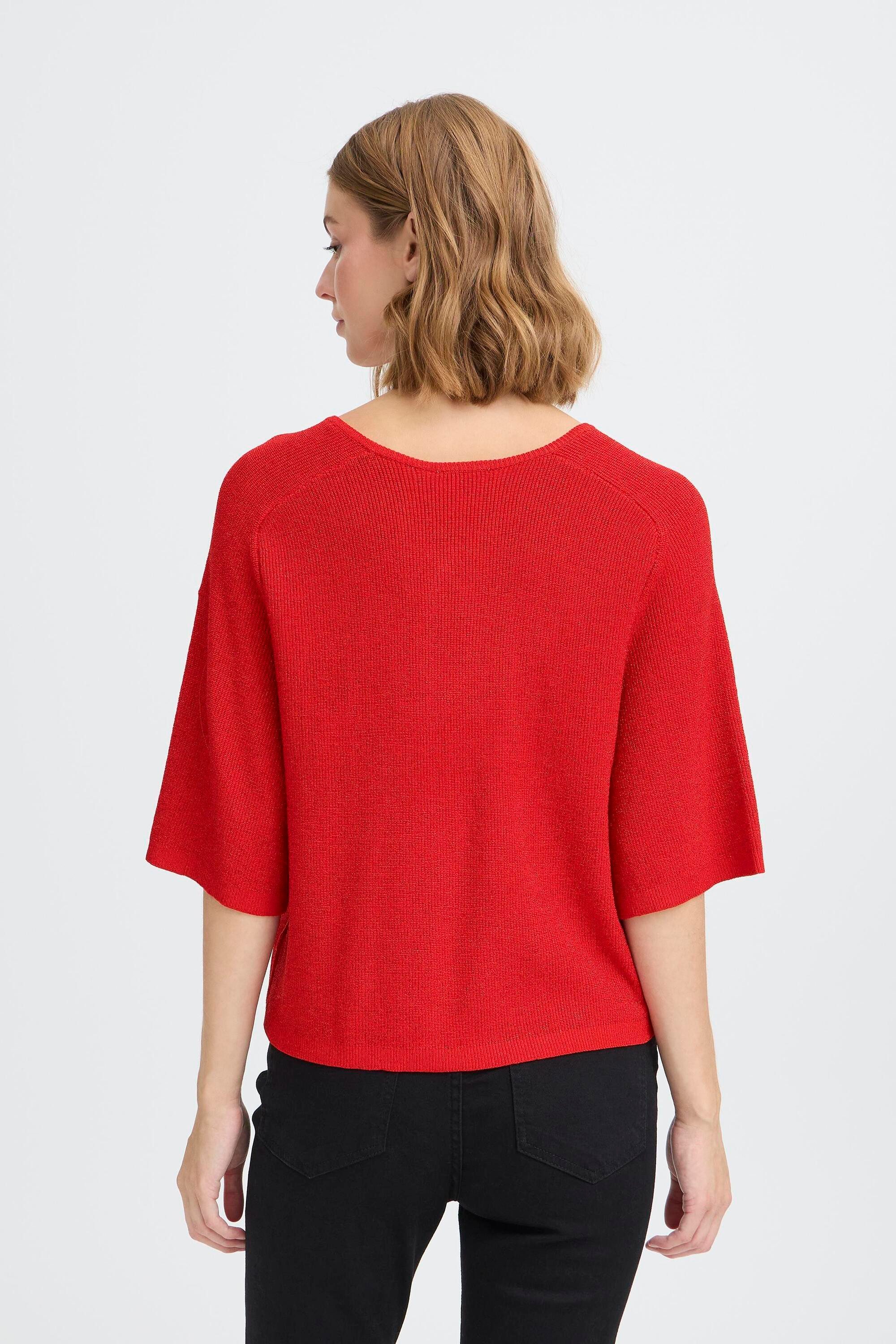 ICHI Strickpullover Kurzarm-Bluse IHCODY