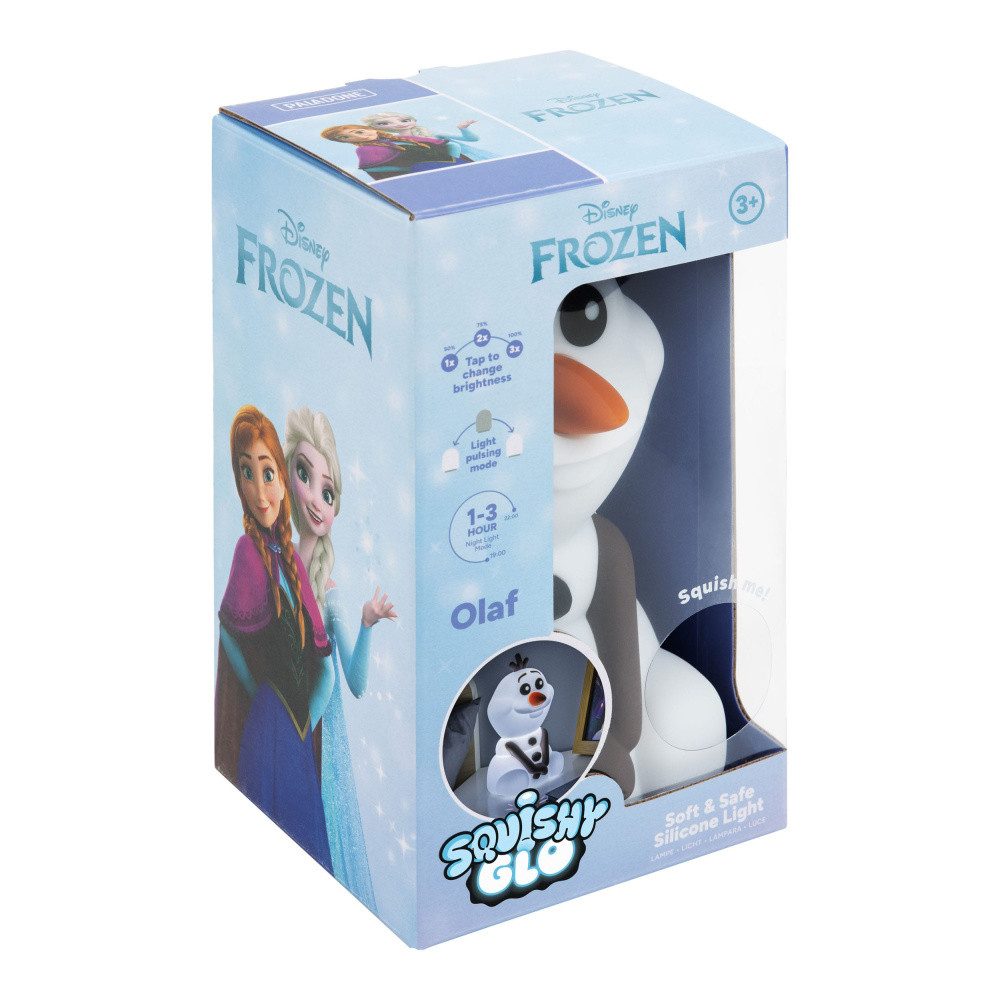 Paladone LED Dekolicht Die Eiskönigin Völlig unverfroren Squishy Glo Silikon-Leuchte Olaf 15
