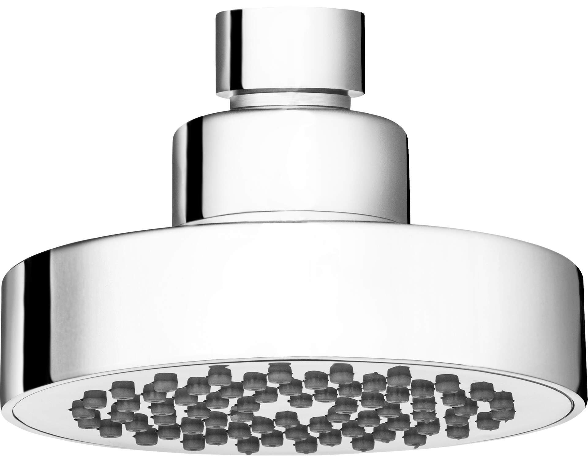 Kopfbrause Kopfbrause rund, 1-Funktion - 87 mm Regen Chrom