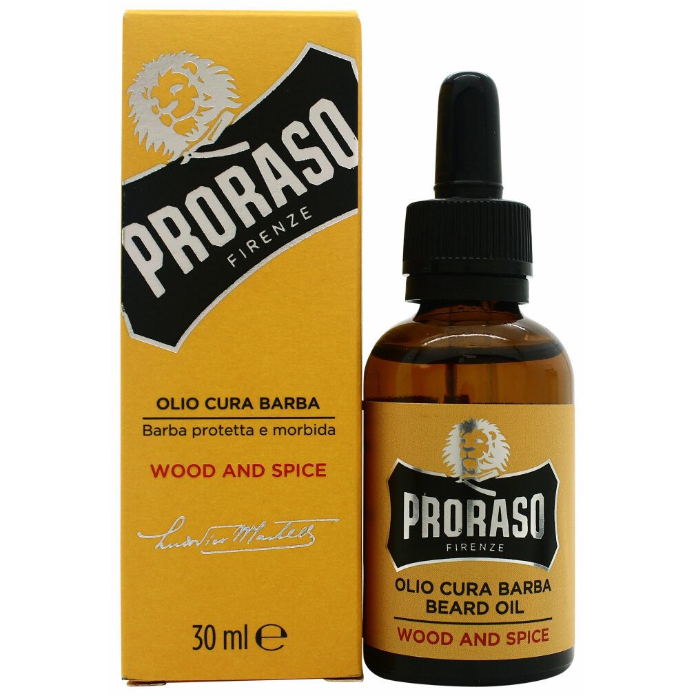 PRORASO Bartfluid Beard Oil Smooth And Protect 30ml