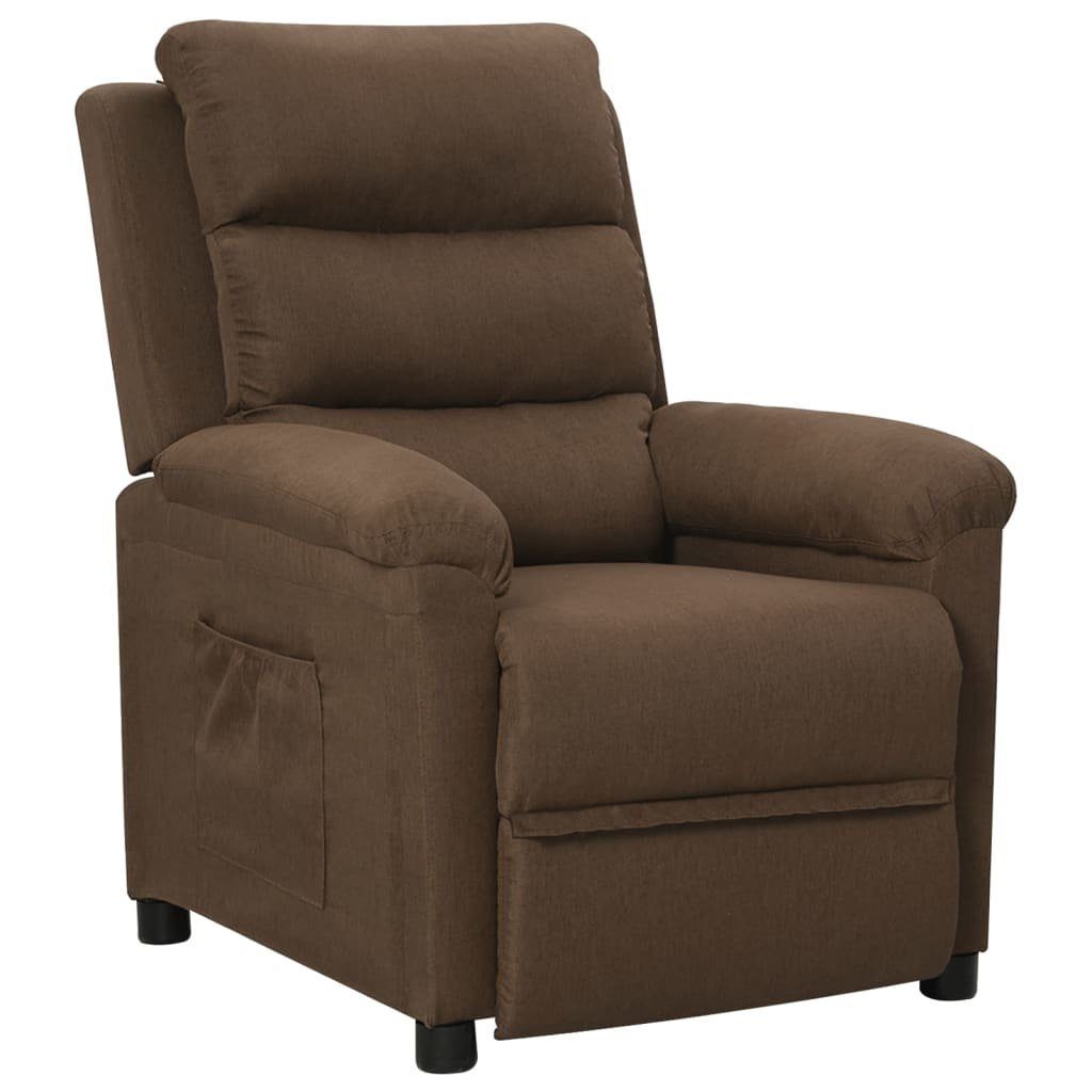 vidaXL Sessel Relaxsessel Braun Stoff (1-St) günstig online kaufen