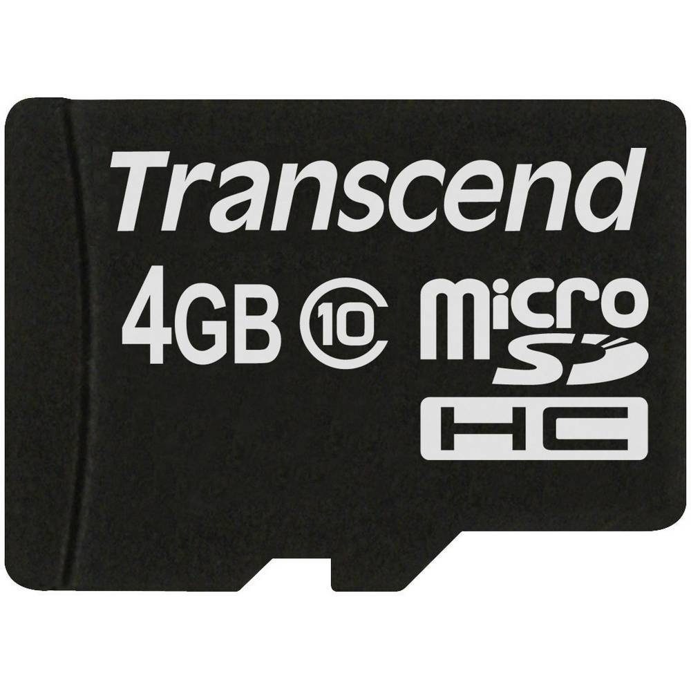 MicroSDHC Karte 4GB Class 10 ohne SD-Adapter Speicherkarte