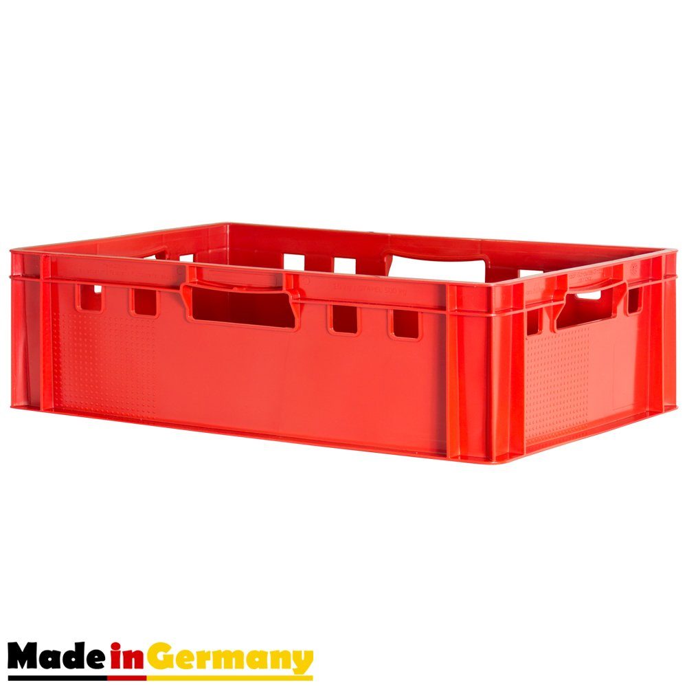 Kingpower Allzweckkiste 1-12x Fleischkiste Stapelkiste E2 Fleischerkiste Eurobox Metzgerkiste (1 St)
