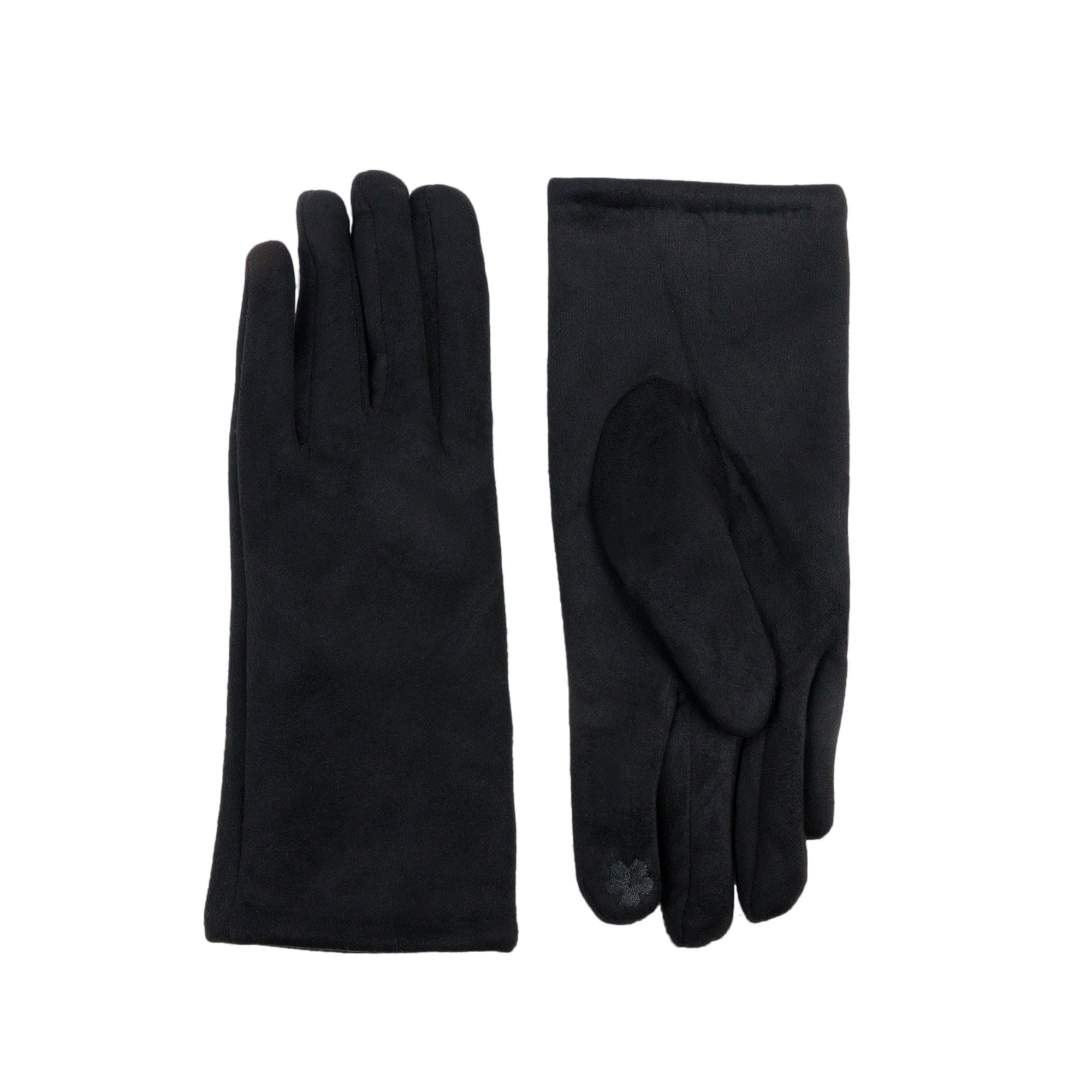 ZEBRO Handschuh schwarz Fleecehandschuhe