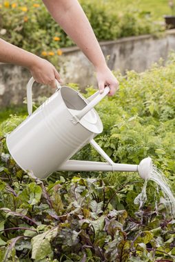 Ib Laursen Gießkanne Ib Laursen - Gießkanne 11 Liter Naturgrau Hellgrau Grau Metall Retro