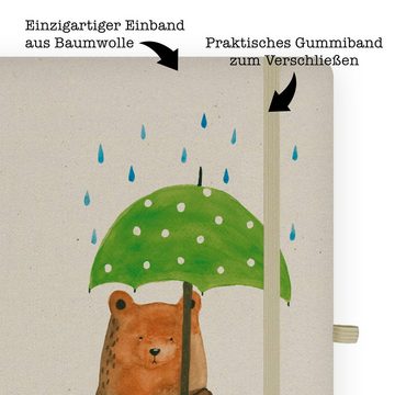 Mr. & Mrs. Panda Notizbuch Bär Regenschirm - Transparent - Geschenk, Liebe, Liebesbeweis, Notizb Mr. & Mrs. Panda, 96 Seiten