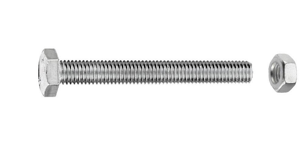 Trend Line Sechskantschraube Sechskantschrauben M8 x 25 mm, 50 Stück