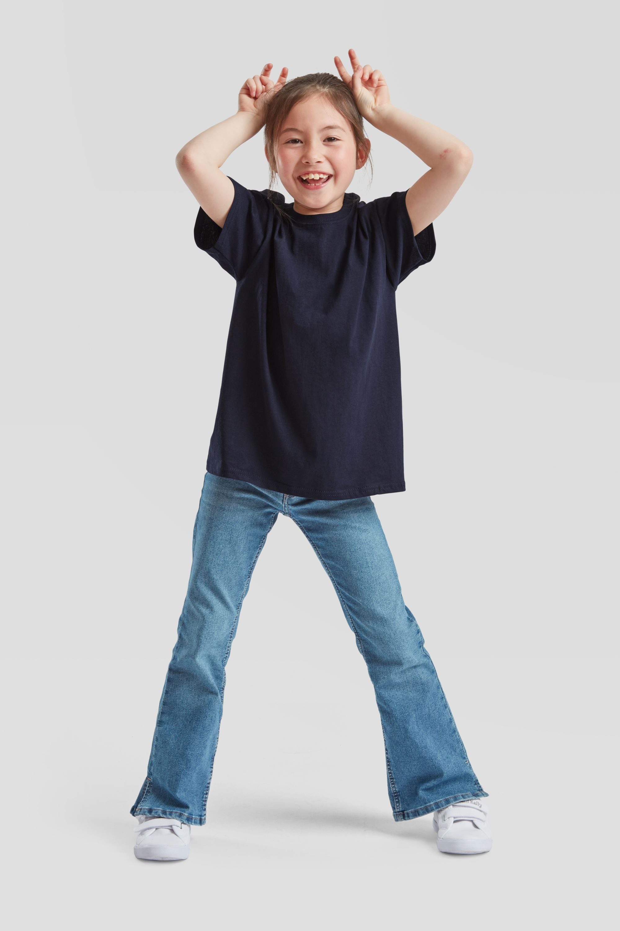 Fruit of the Loom Rundhalsshirt Fruit of the Loom Valueweight T Kids