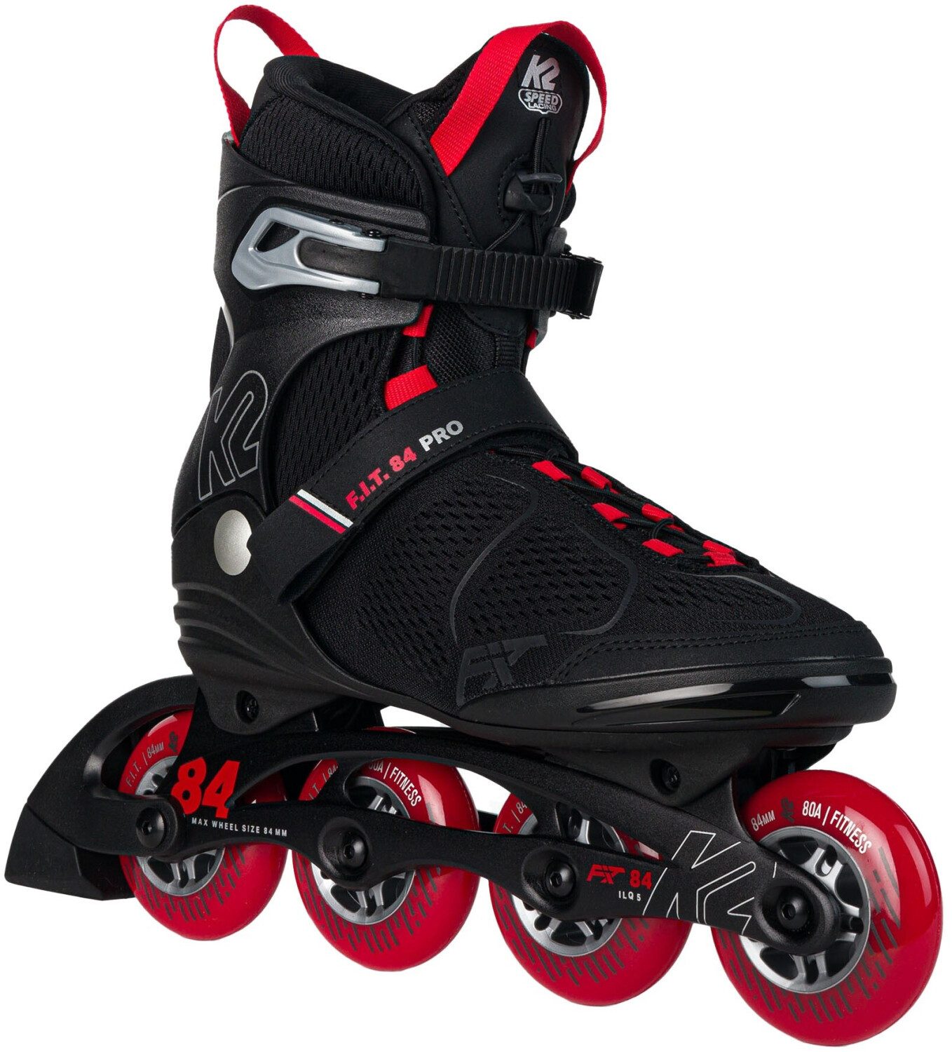 K2 Inlineskates F.I.T 84 PRO black_red,black-red