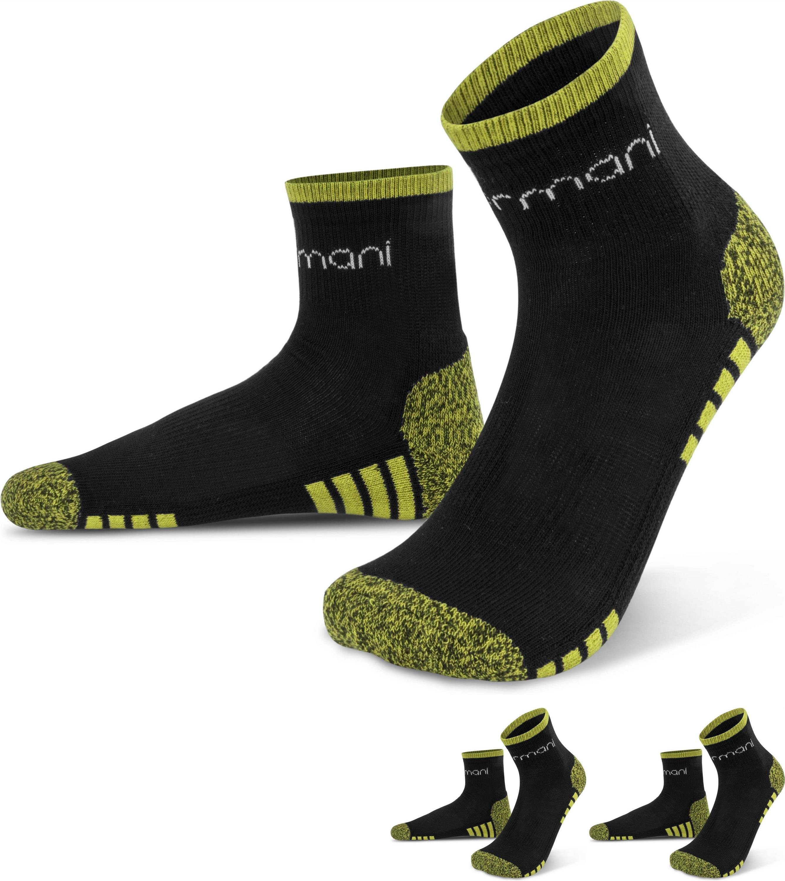 Sportsocken 3 Paar Kurzschaft-Funktionssocken mit Frotteesohle