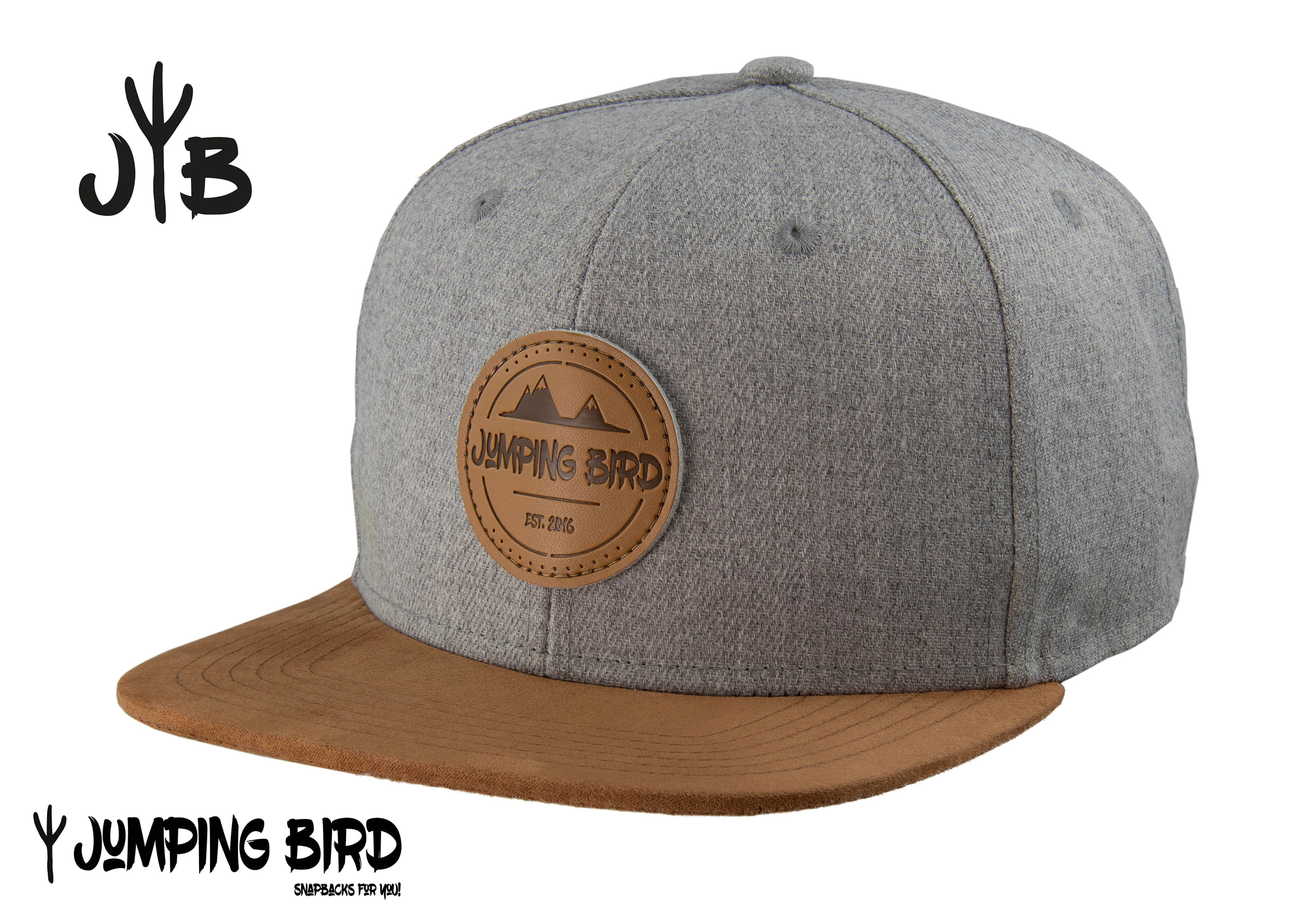 Jumping Bird Snapback Cap