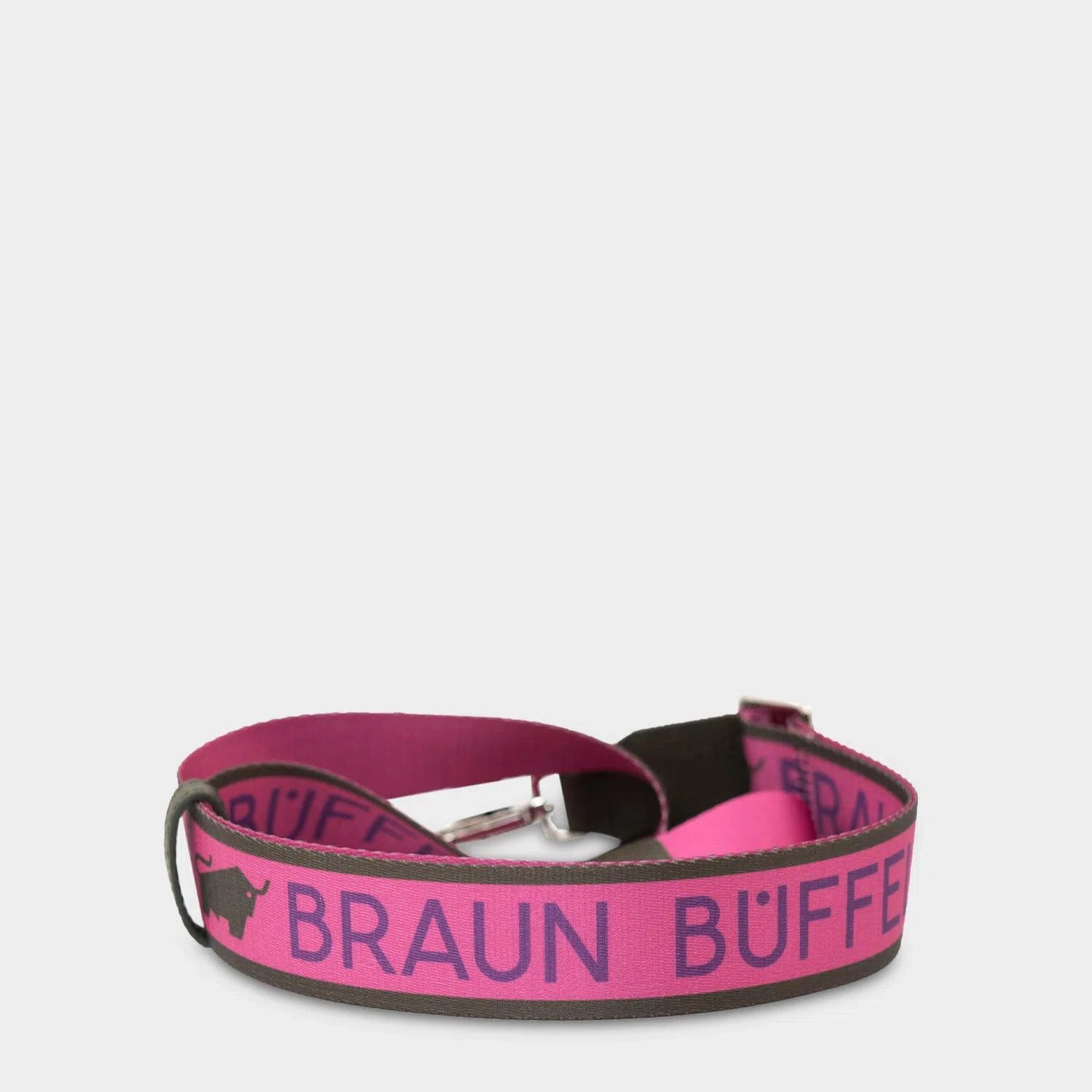 Braun Büffel Schulterriemen Umhängeriemen BB1 silber