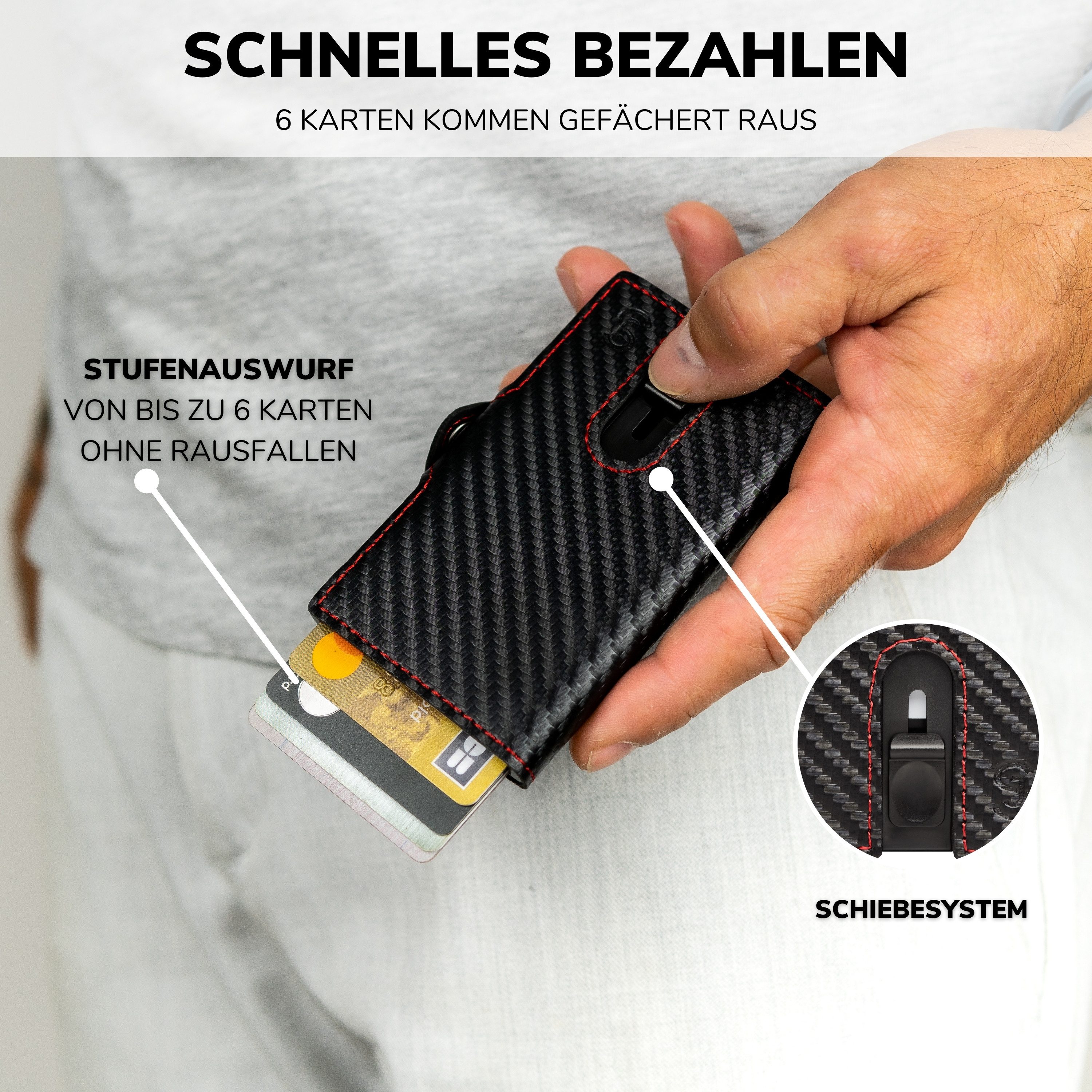 SLIMJACK Mini Geldbörse Herren - echt günstig online kaufen