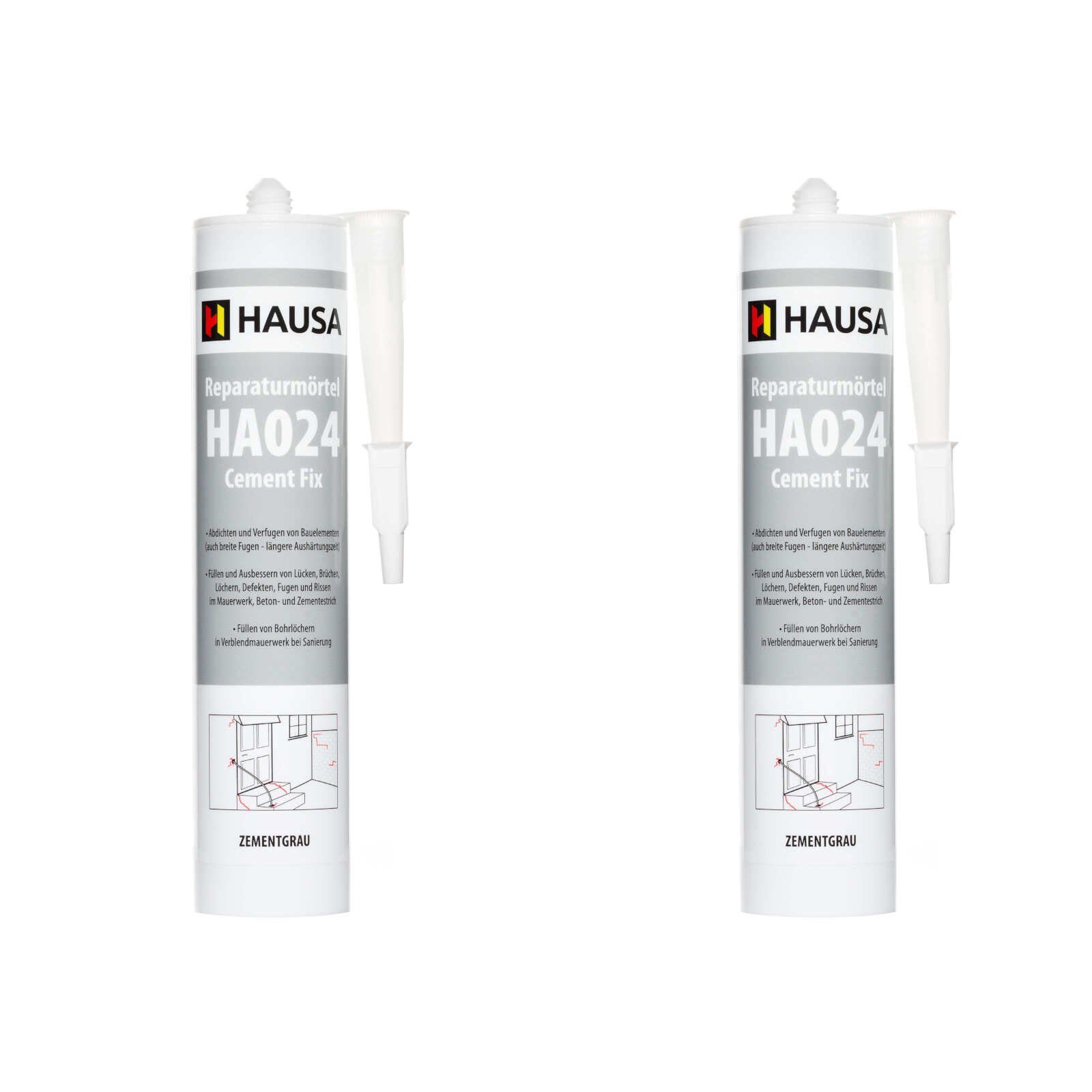 Hausa Reparaturmasse HA024, Reparaturmörtel Cement Fix, günstig online kaufen
