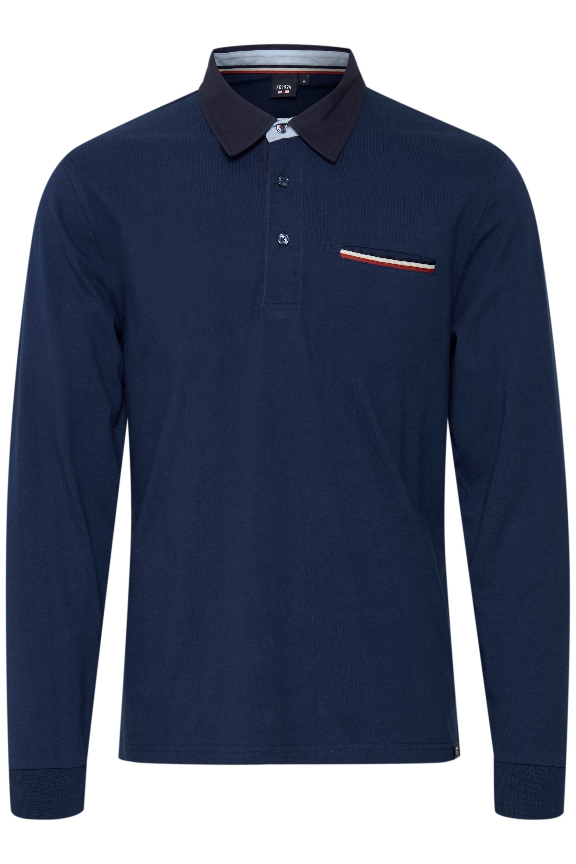 Blue Langarmshirt FQ1924 FQ1924 Estate FQMarten