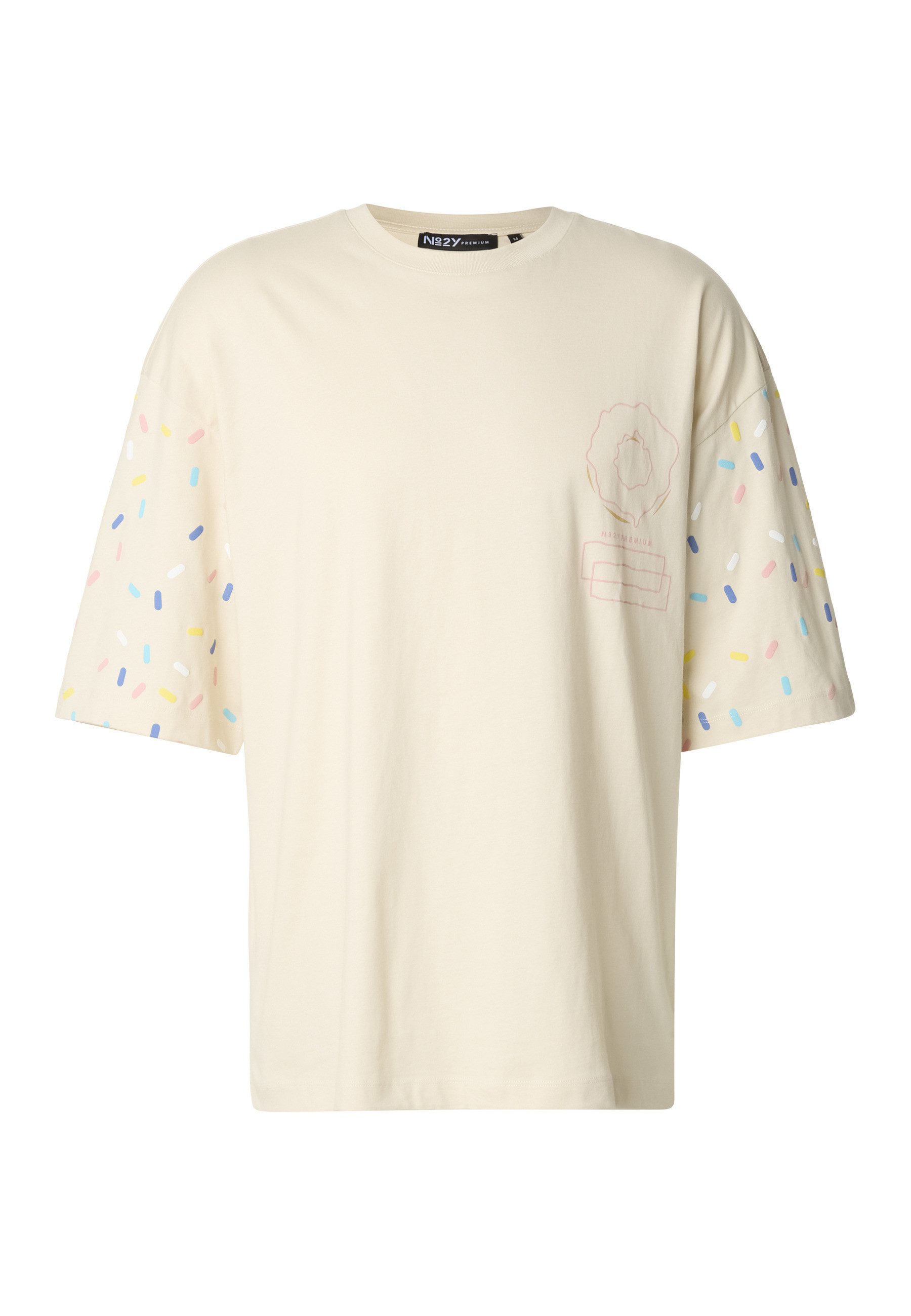 2Y Premium T-Shirt 2Y Premium 2Y PremiumSprinkle Donut Oversized T-Shirts (1-tlg)
