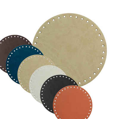 maDDma Kreativset 1 Taschenboden Kunstleder zur Taschenherstellung Farbe / Größe wählbar, ecru
