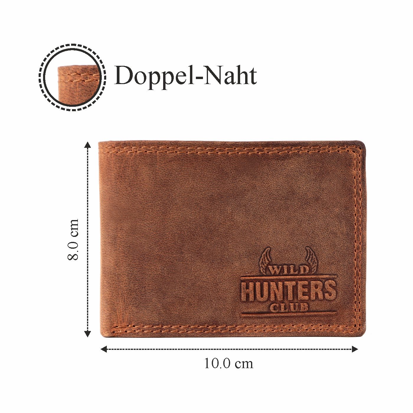 WILD HUNTERS CLUB Bauchtasche WHC-GTH-13012W-101 (1-tlg), Stilvolles Design