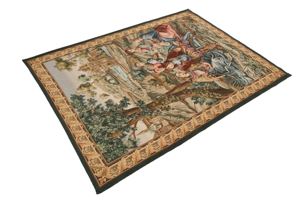 Nain 128x176 Höhe: Orientteppich, rechteckig, 5 Trading, mm Aubusson Orientteppich Handgeknüpfter