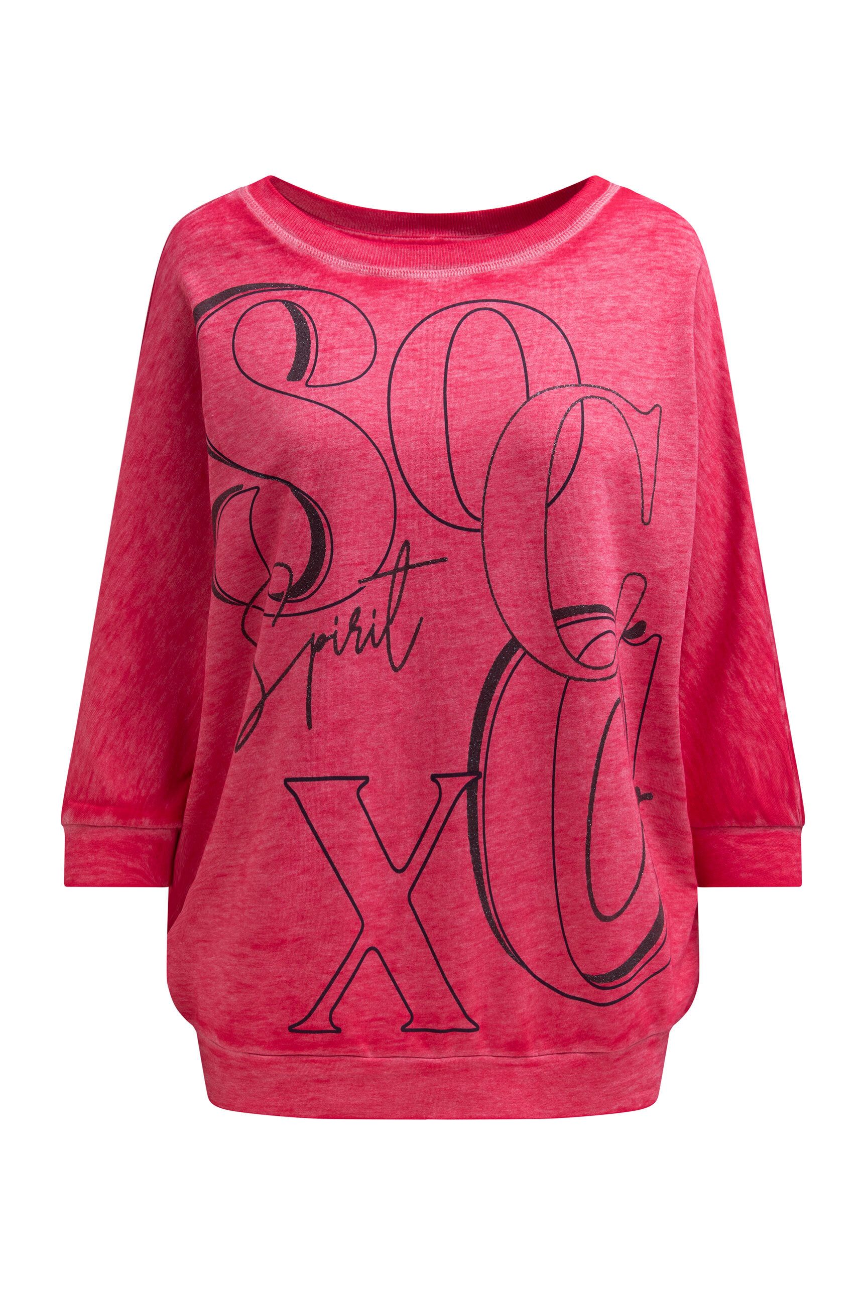 SOCCX Sweater mit Fledermausärmeln