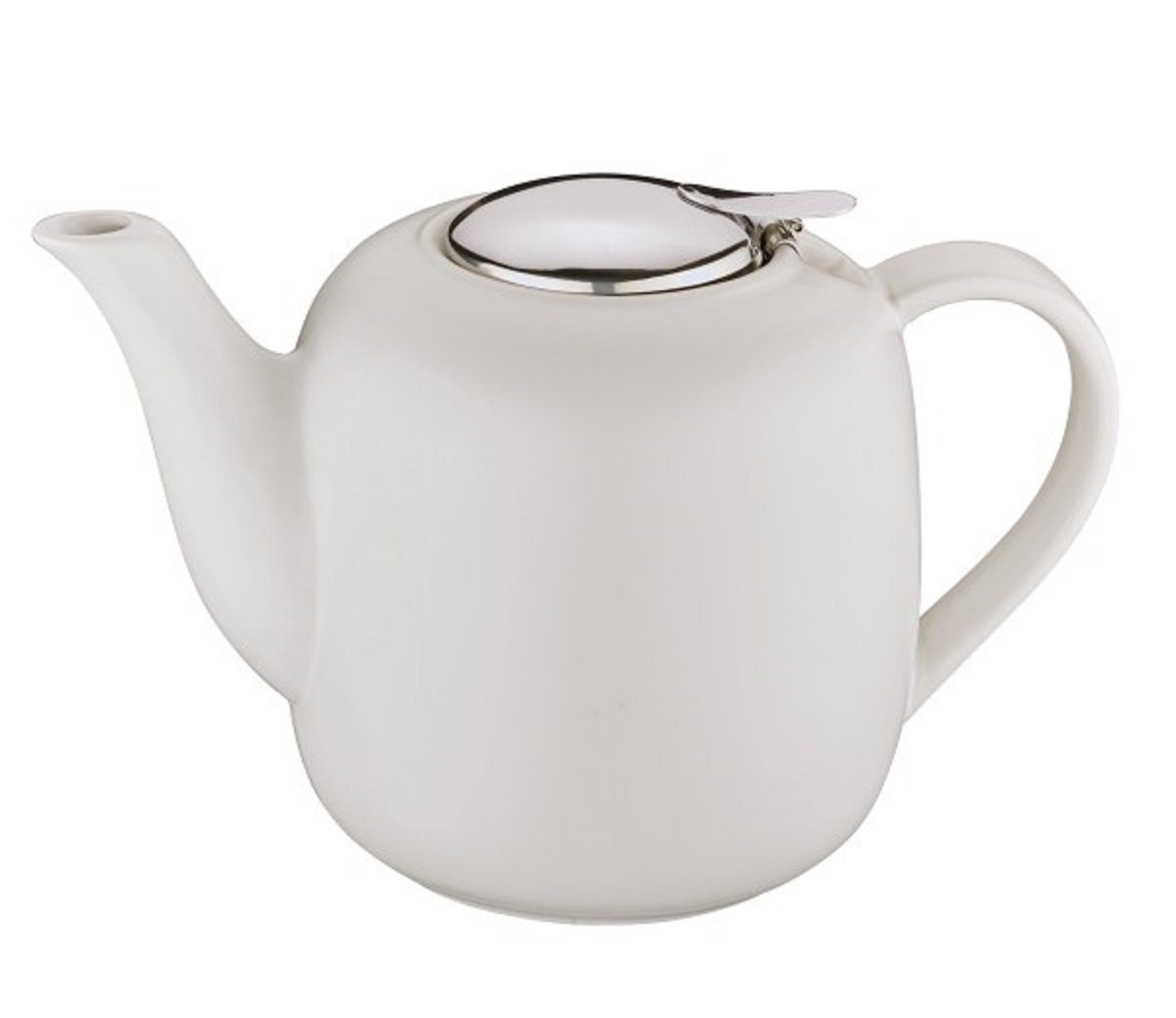 Küchenprofi Kaffeeservice Küchenprofi, Teekanne LONDON 1,5 Liter, weiß (1-tlg), Keramik